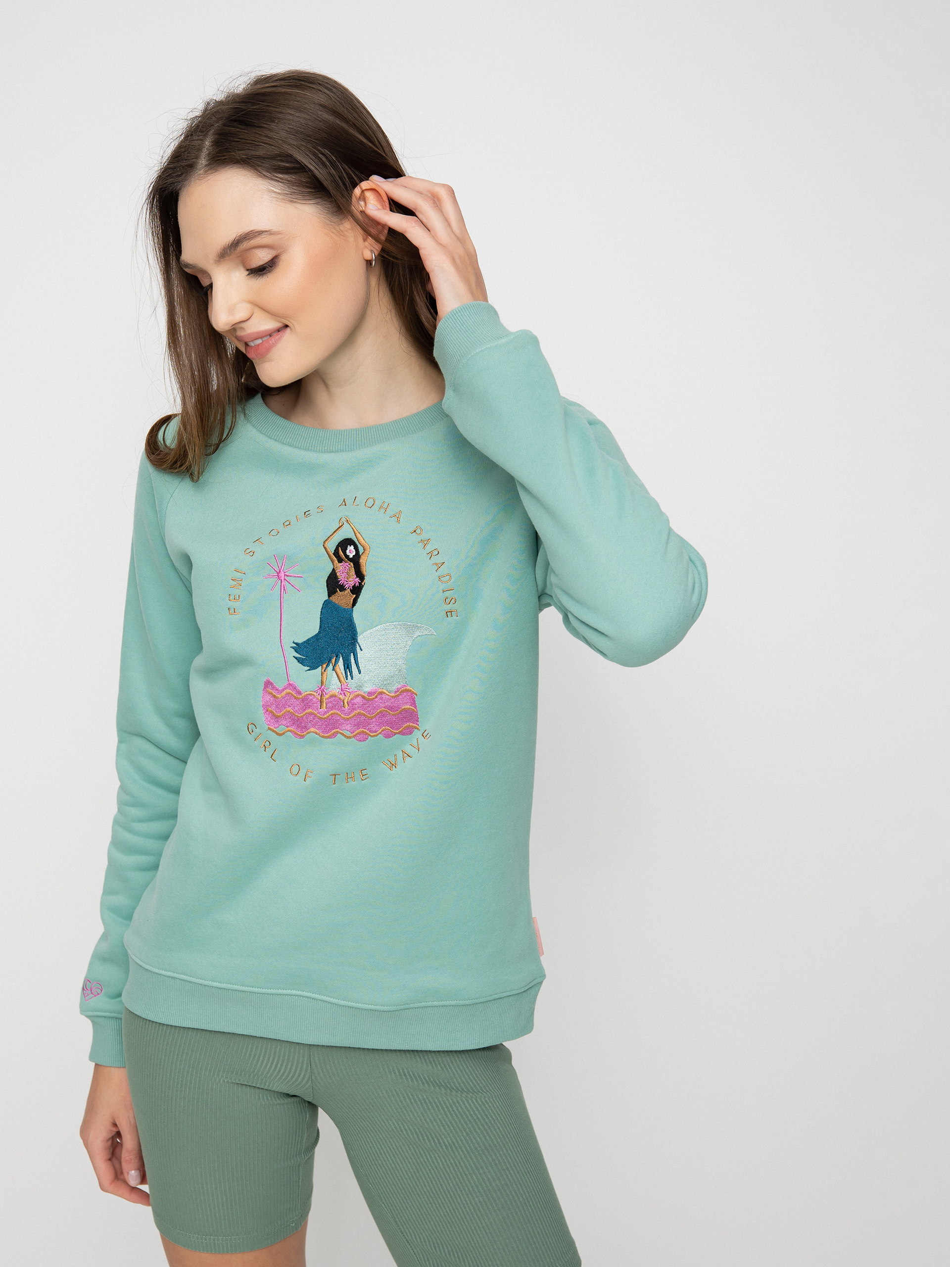 Femi Stories Baret Pulóver Wmn (mnt)