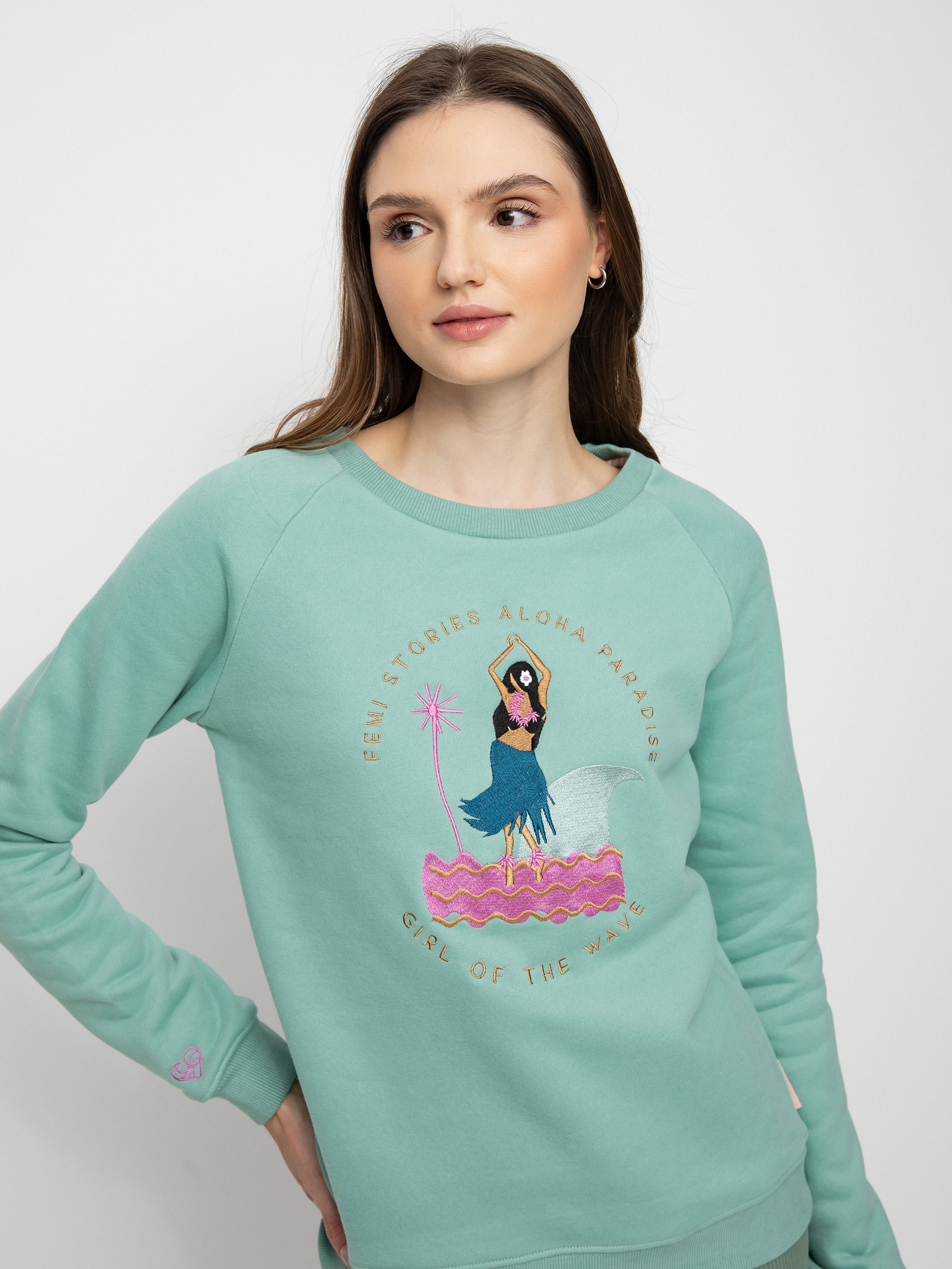 Femi Stories Baret Pulóver Wmn (mnt)