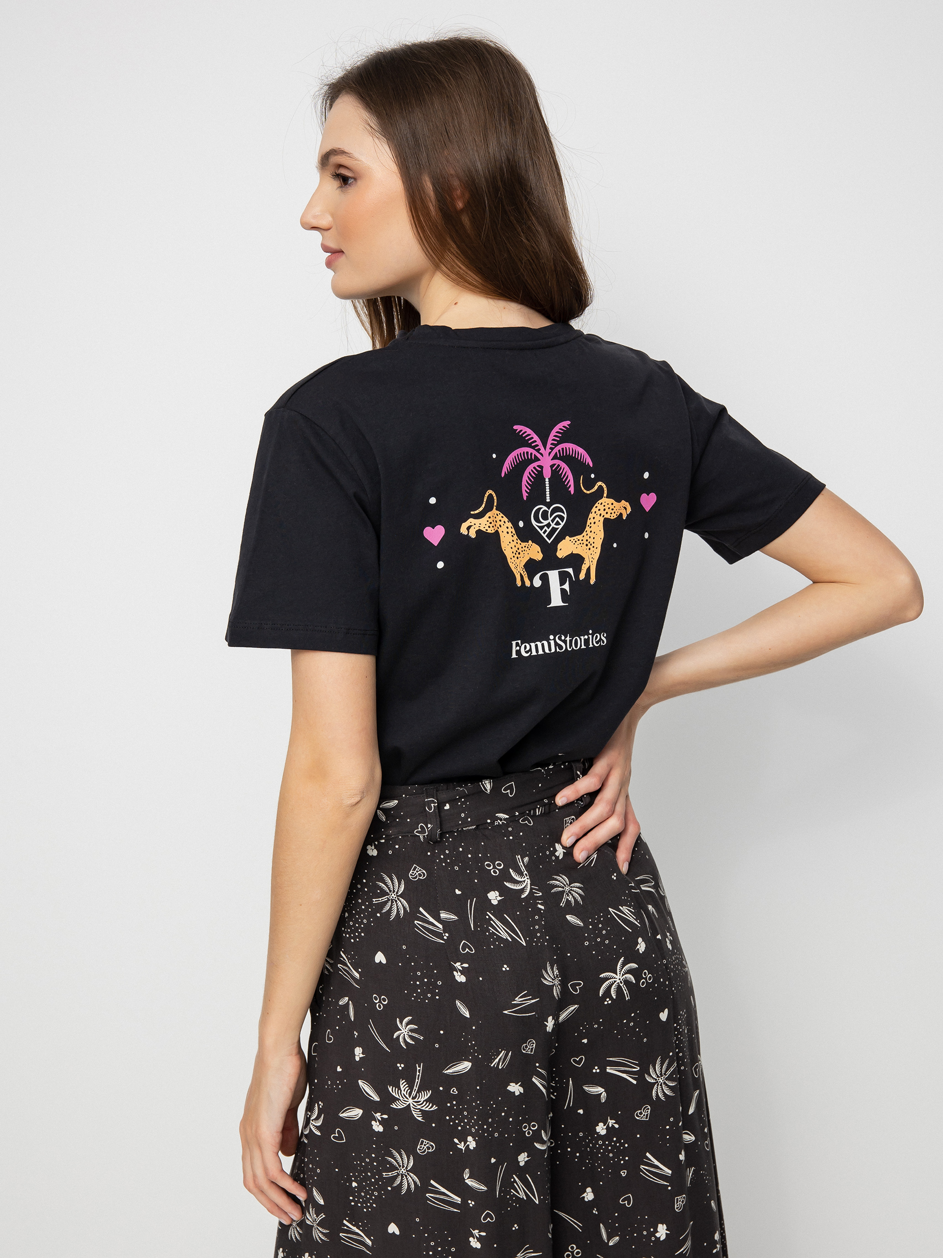 Femi Stories Manuel póló Wmn (blk)