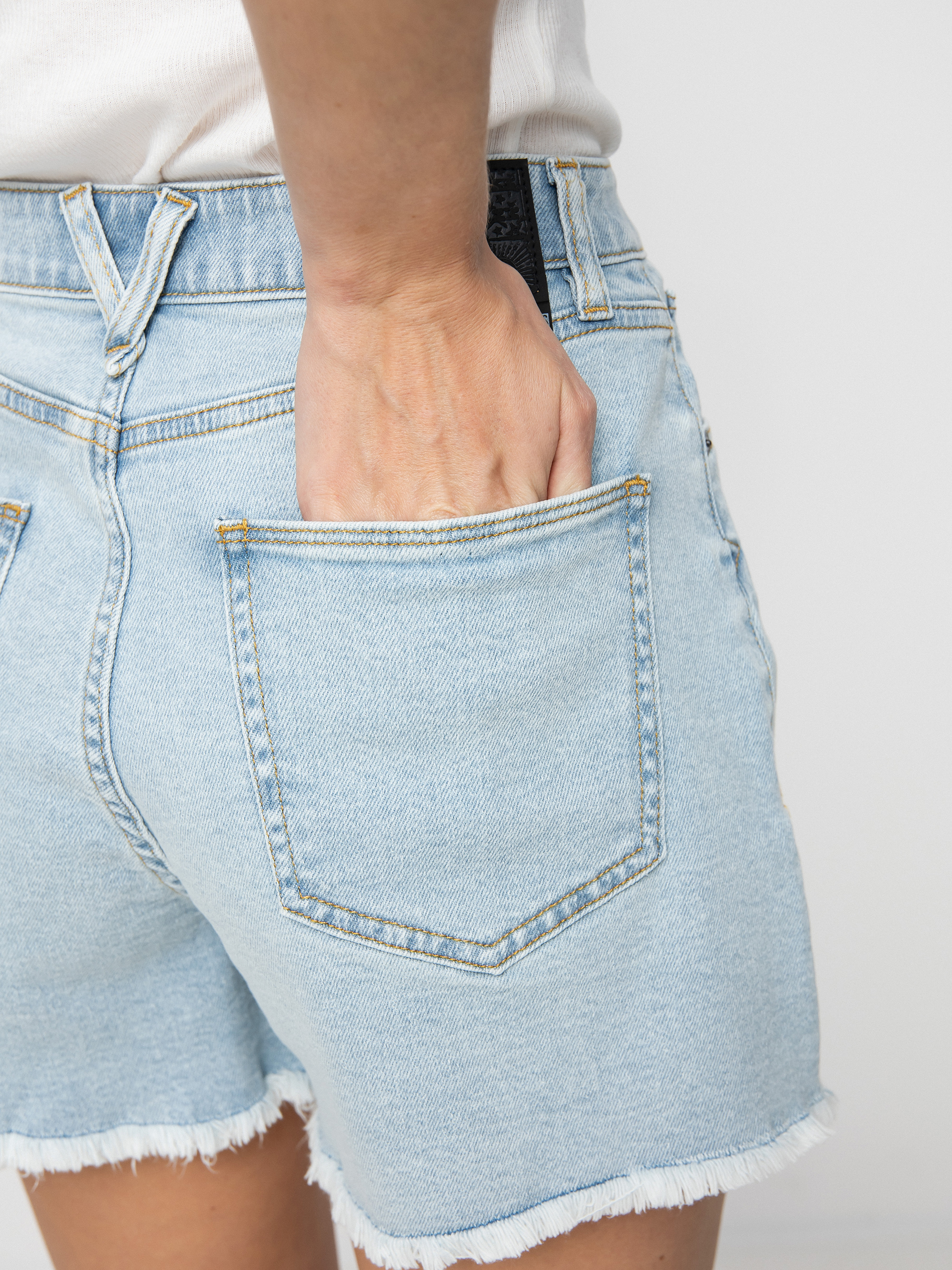 Volcom Stn Step Hirise Rövidnadrág Wmn (thrifter blue light)