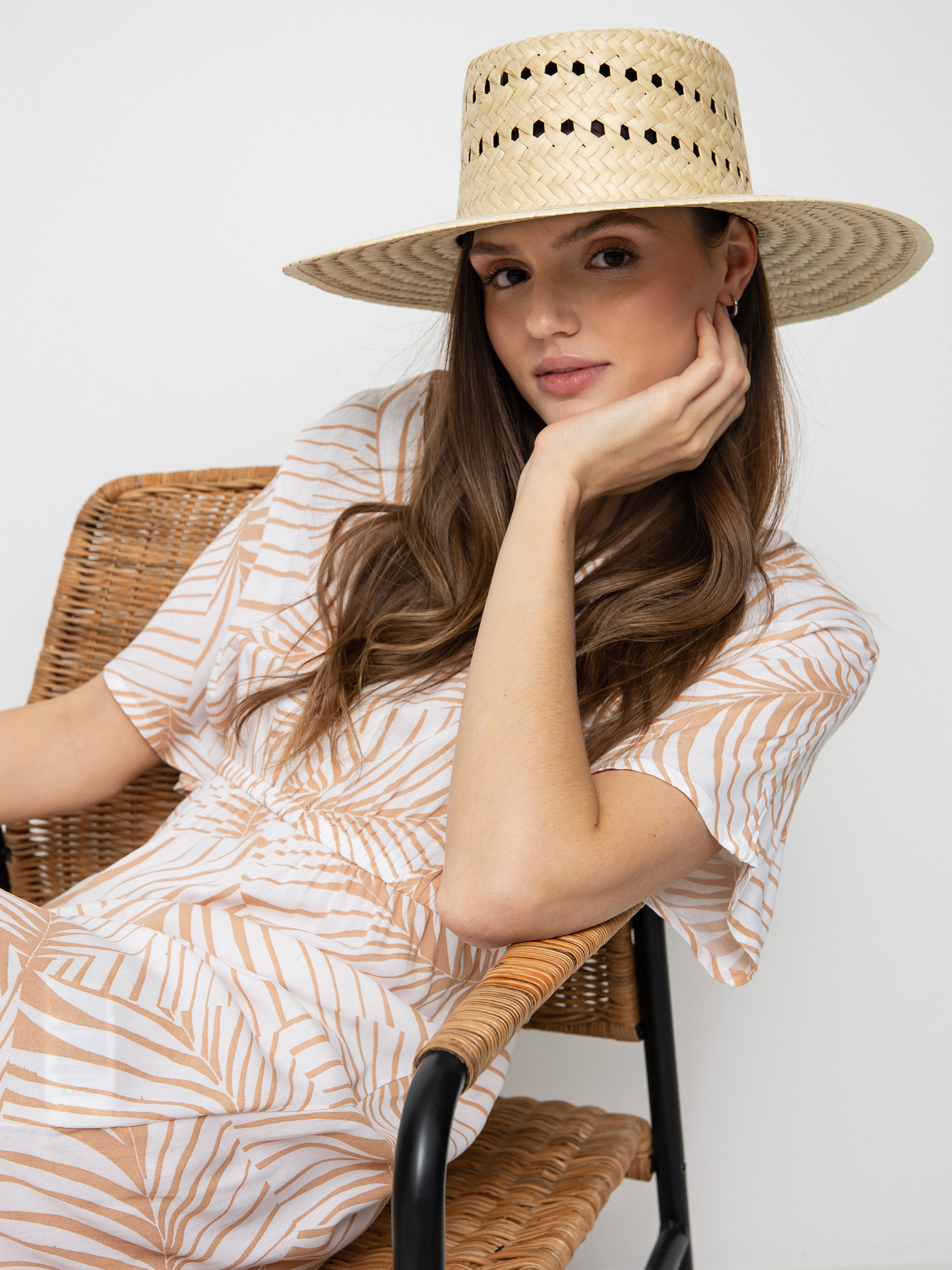 Roxy Dynamite Girl Ruha Wmn (toast palm tree dreams)