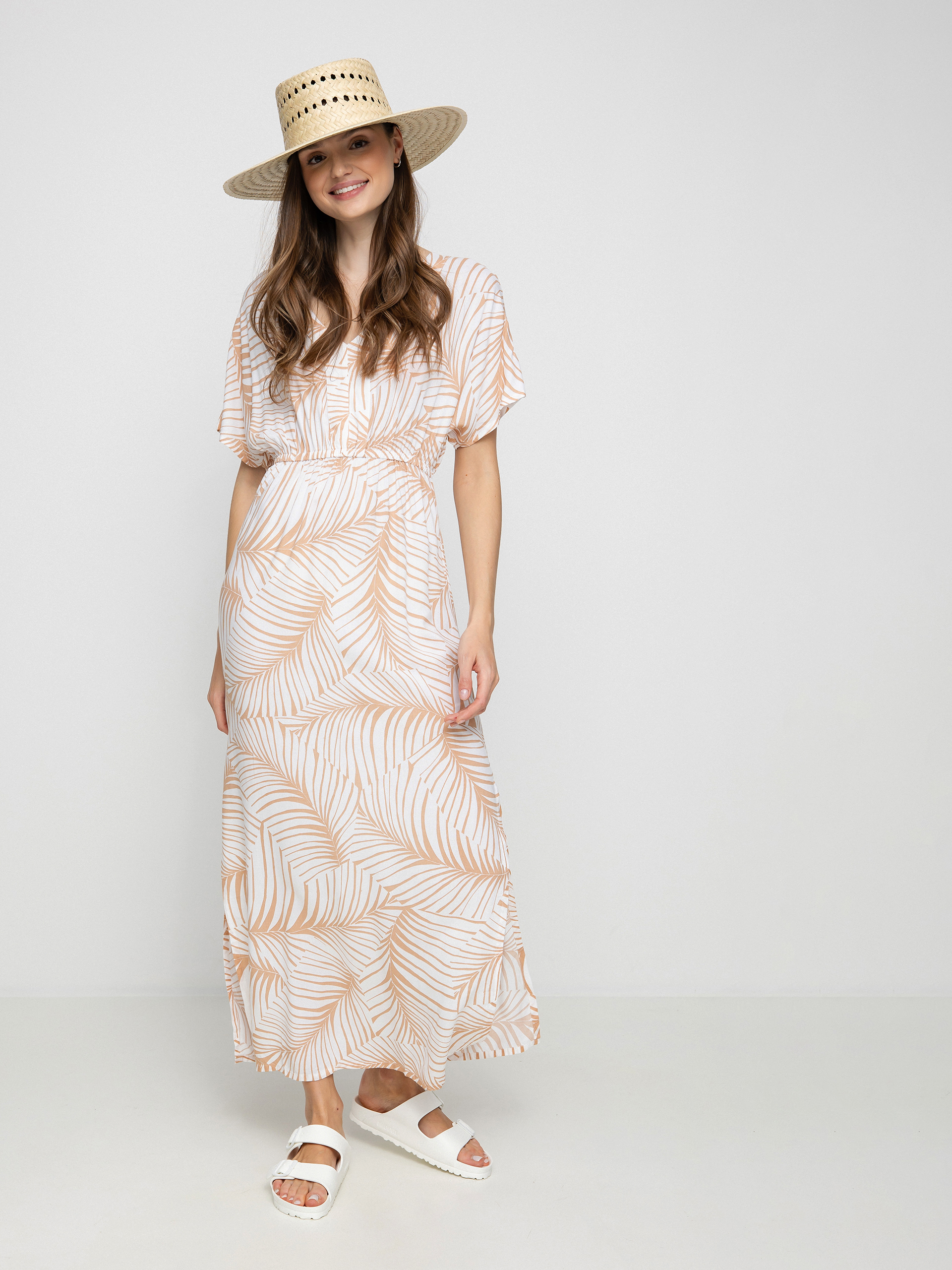 Roxy Dynamite Girl Ruha Wmn (toast palm tree dreams)