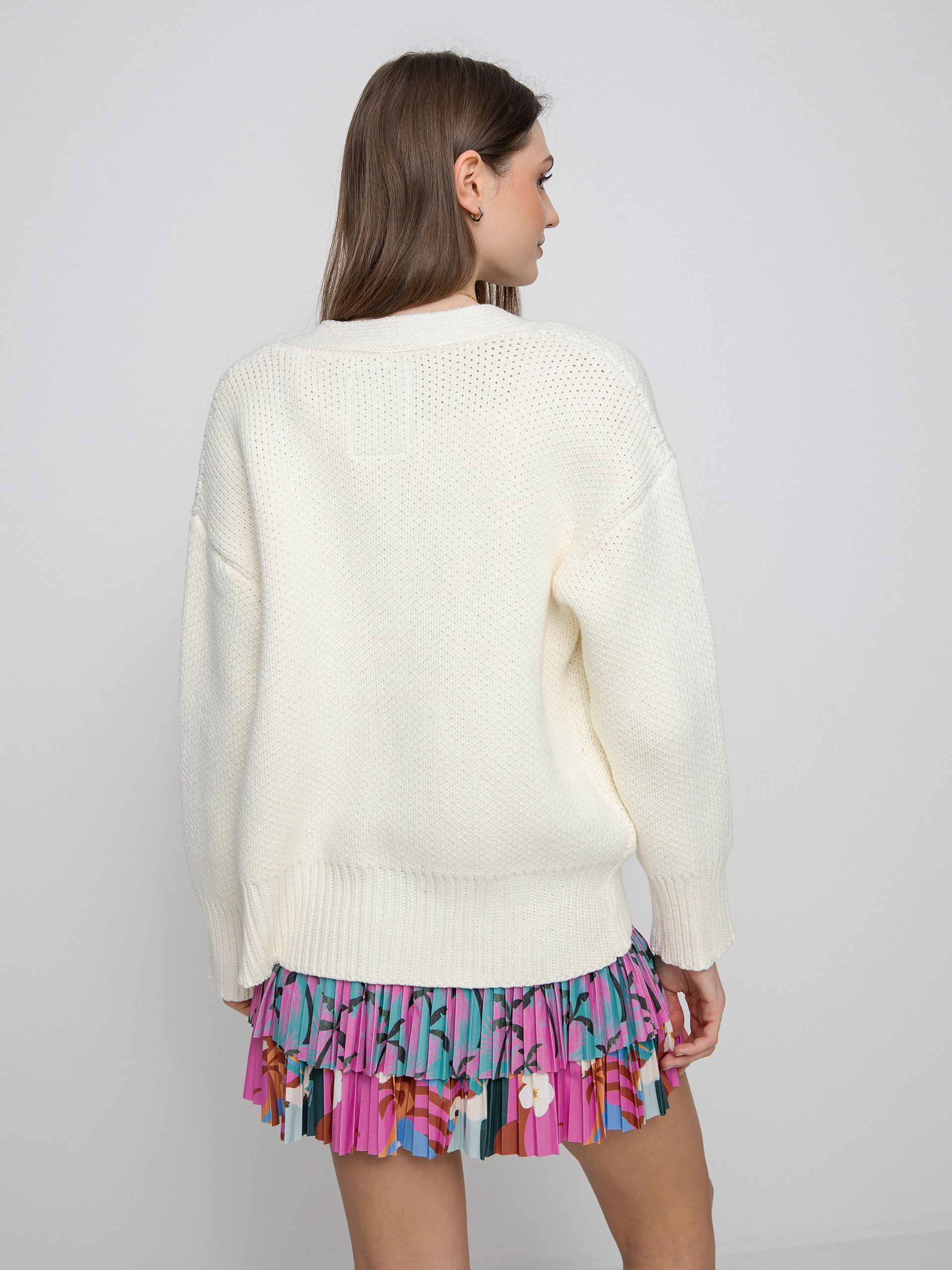 Femi Stories Lenti Pulóver Wmn (ecr)