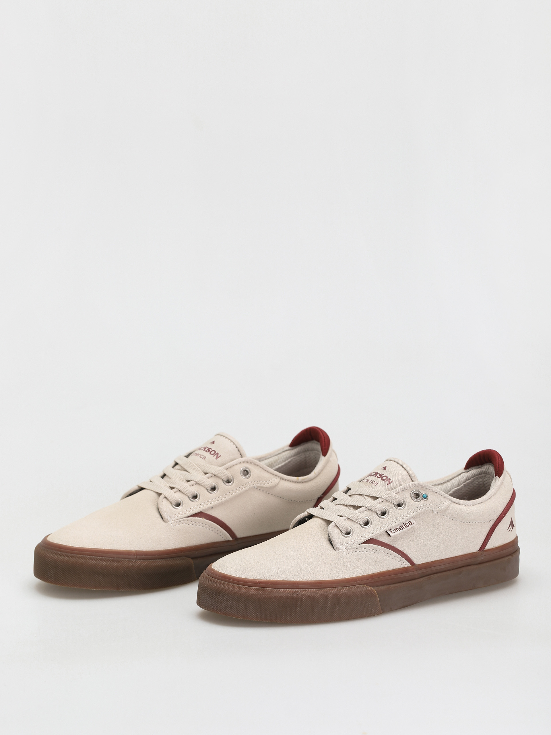 Emerica Dickson Cipők (white/red/gum)