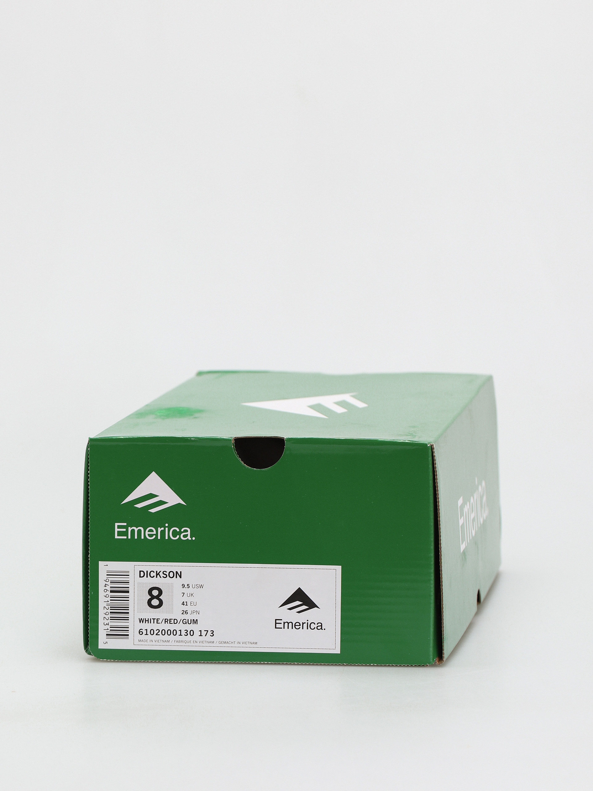 Emerica Dickson Cipők (white/red/gum)