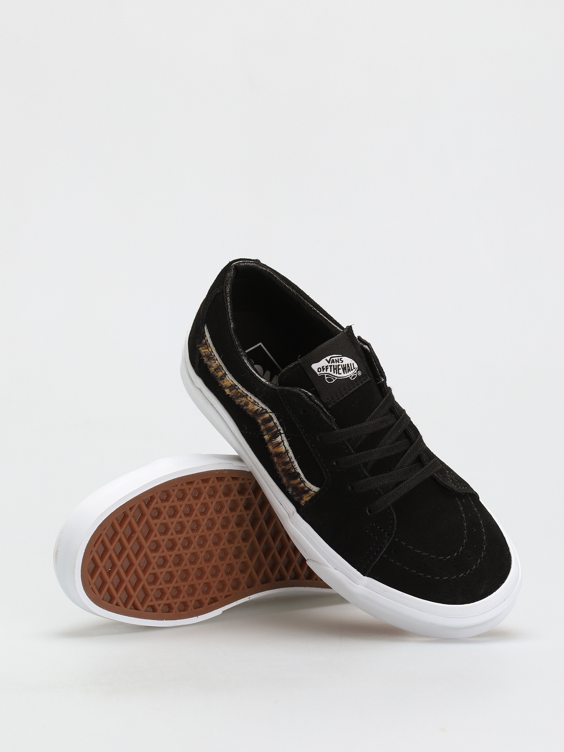 Vans Sk8 Low Cipők (soft suede/black/tiger)