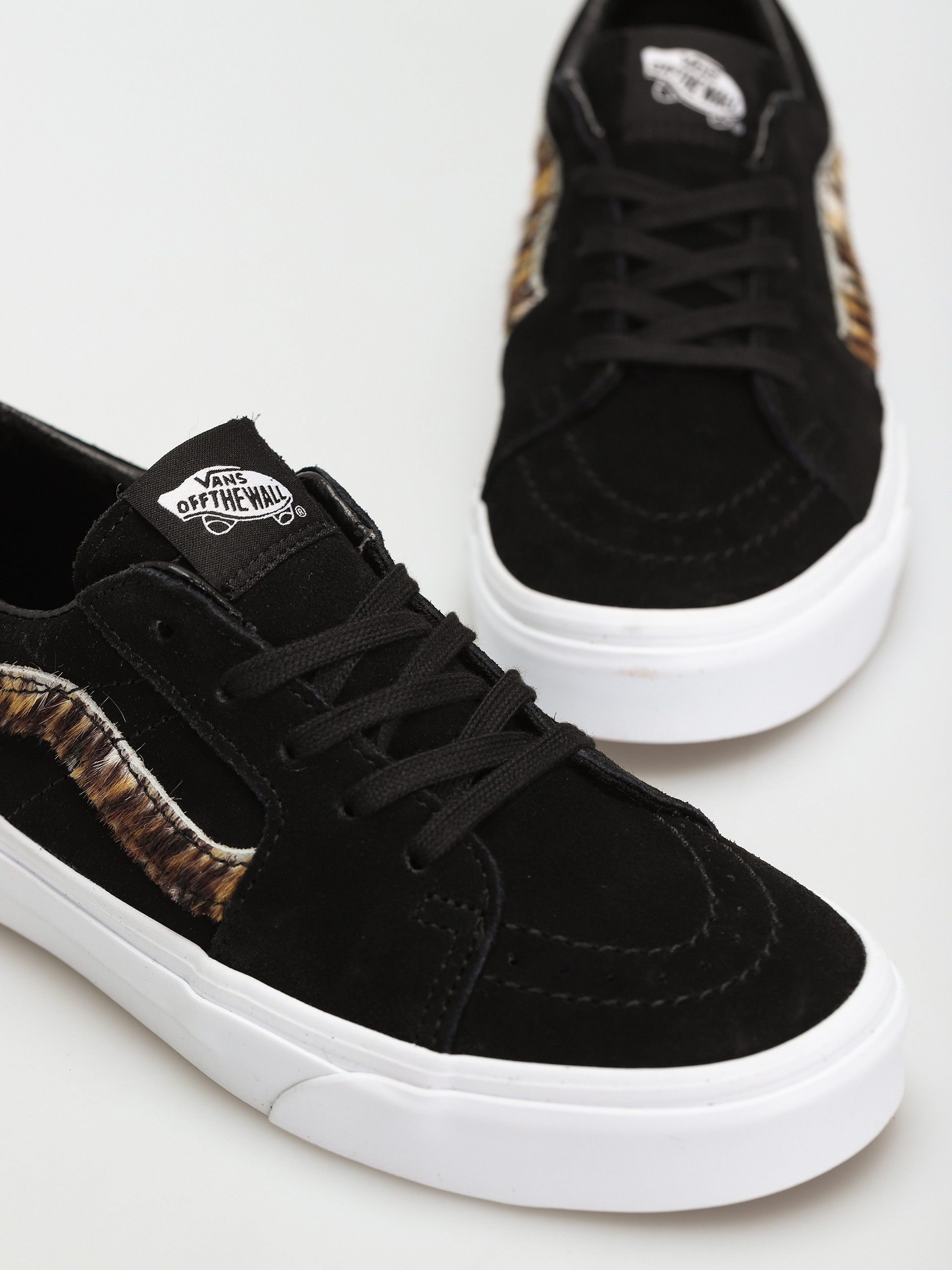 Vans Sk8 Low Cipők (soft suede/black/tiger)