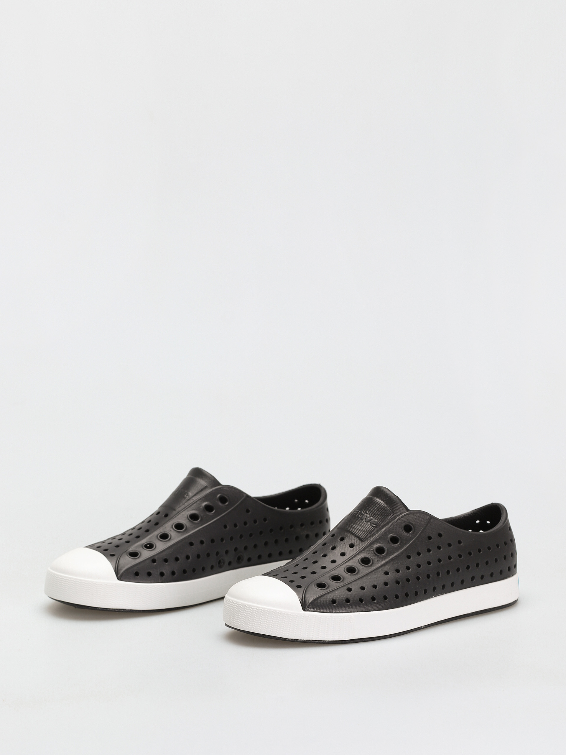 Native Jefferson Cipők (jiffy black/shell white)