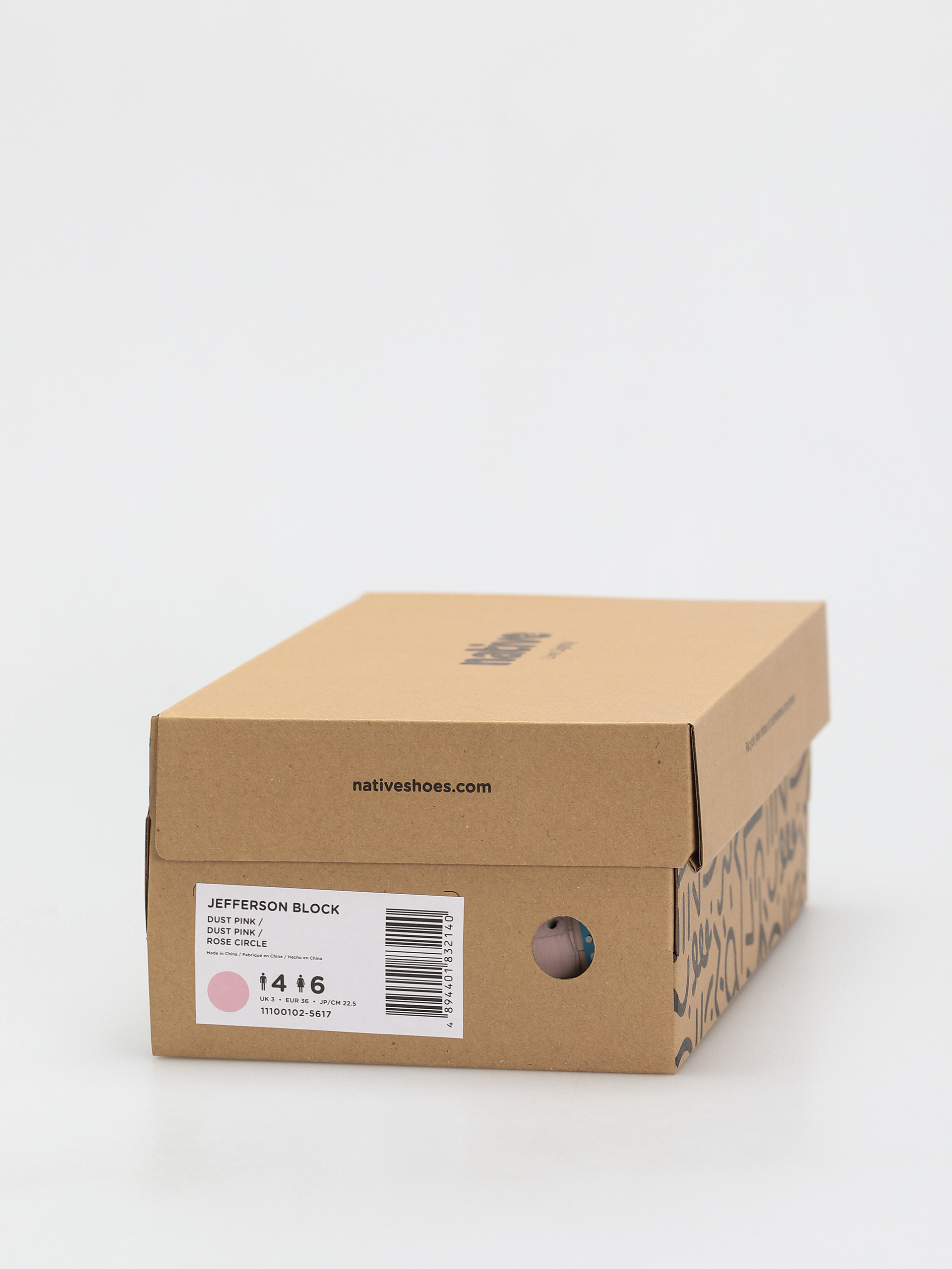 Native Jefferson Block Cipők (dust pink/dust pink/rose circle)