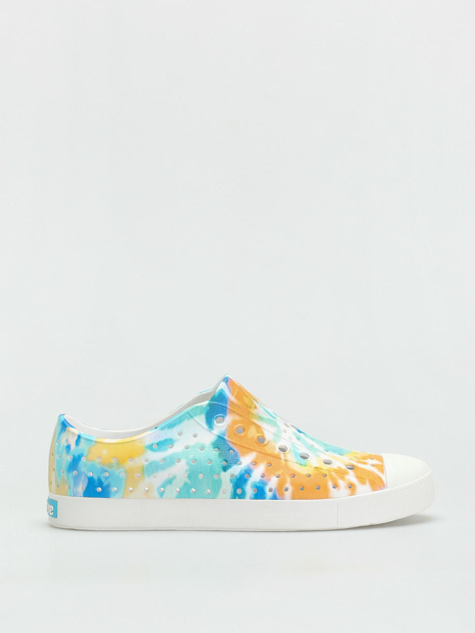 Native Jefferson Print Cipők (shell white/shell white/orange tie dye)