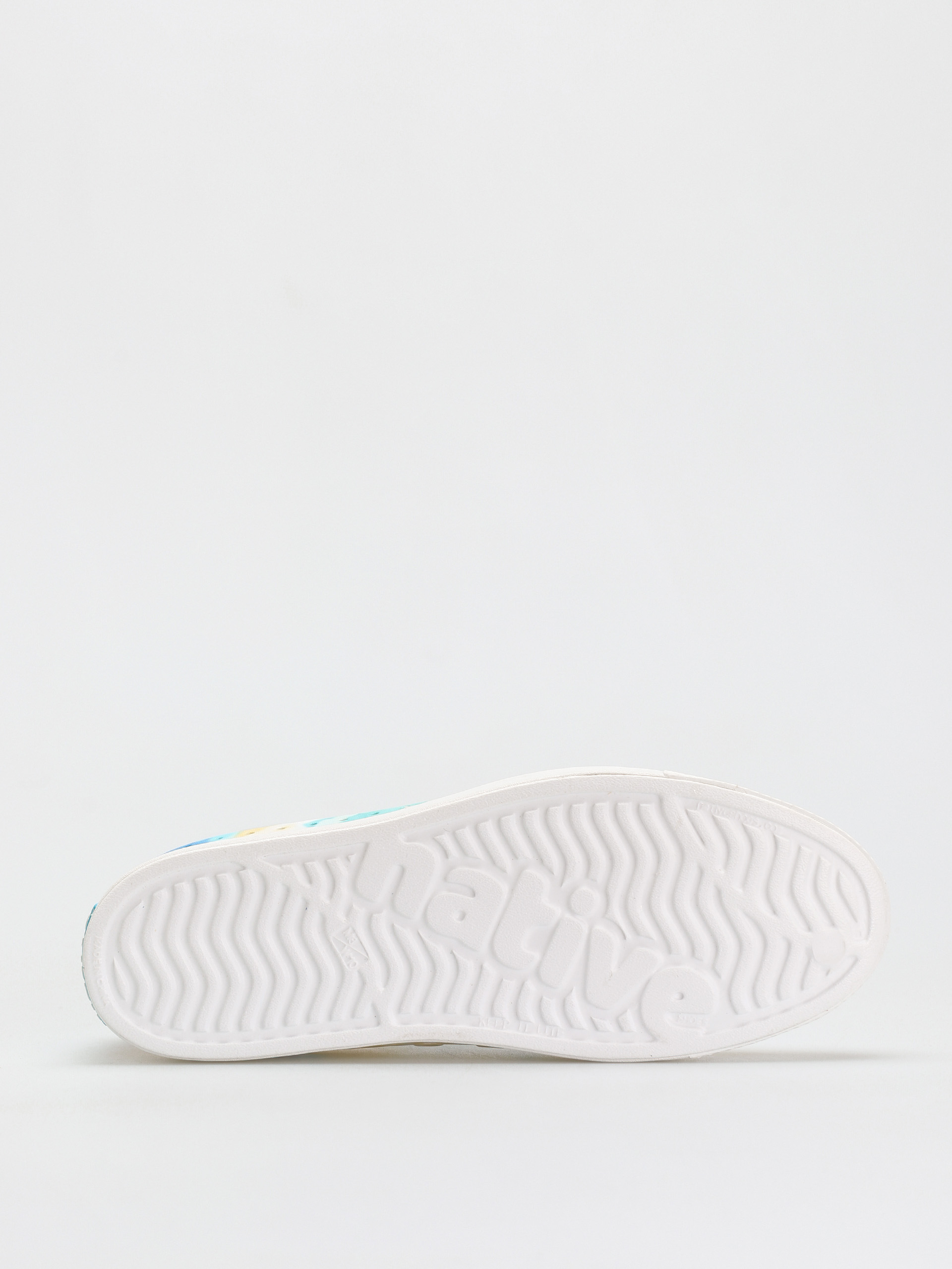 Native Jefferson Print Cipők (shell white/shell white/orange tie dye)