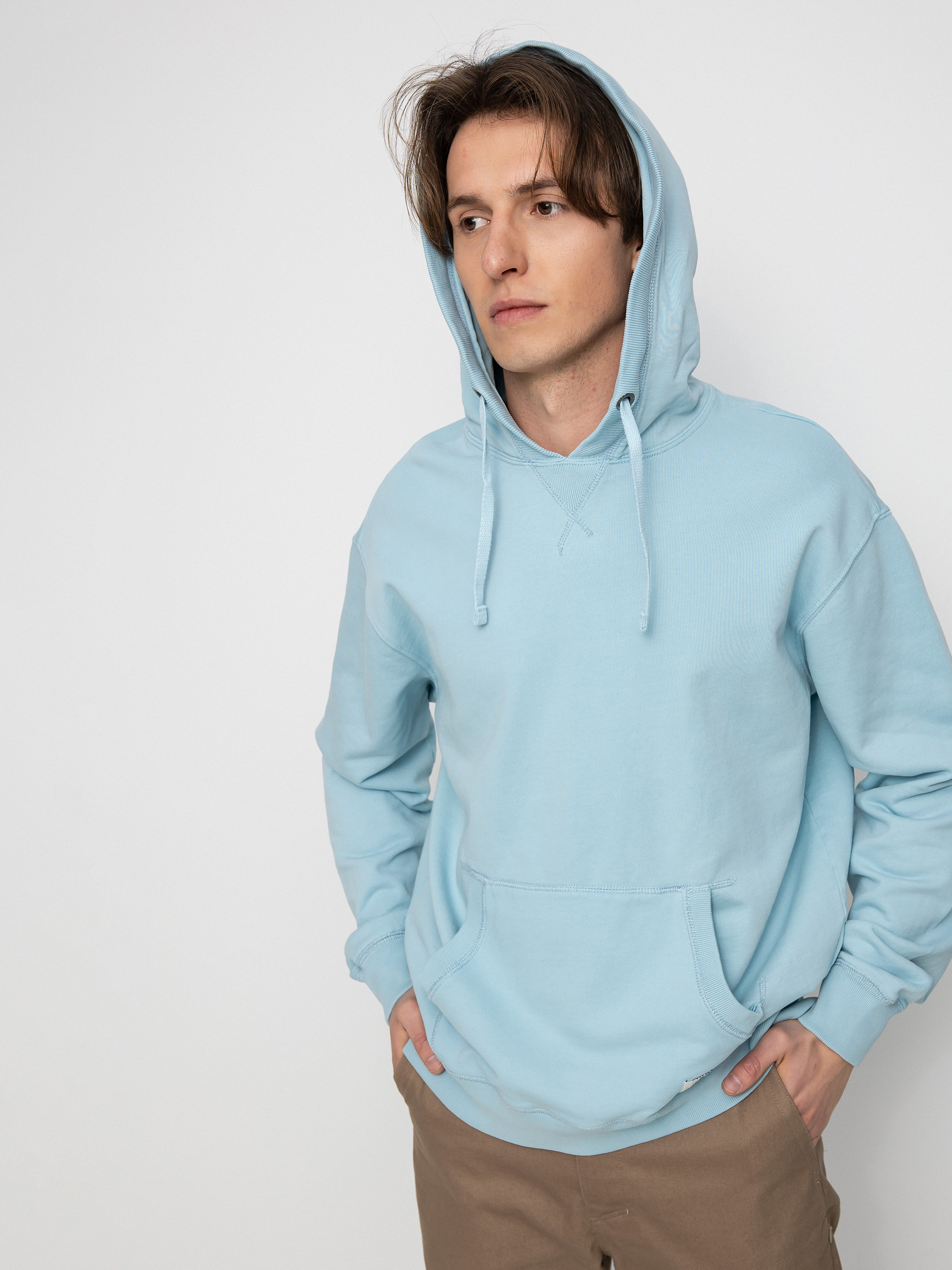 Quiksilver Trip Away HD Kapucnis pulóver (faded denim)