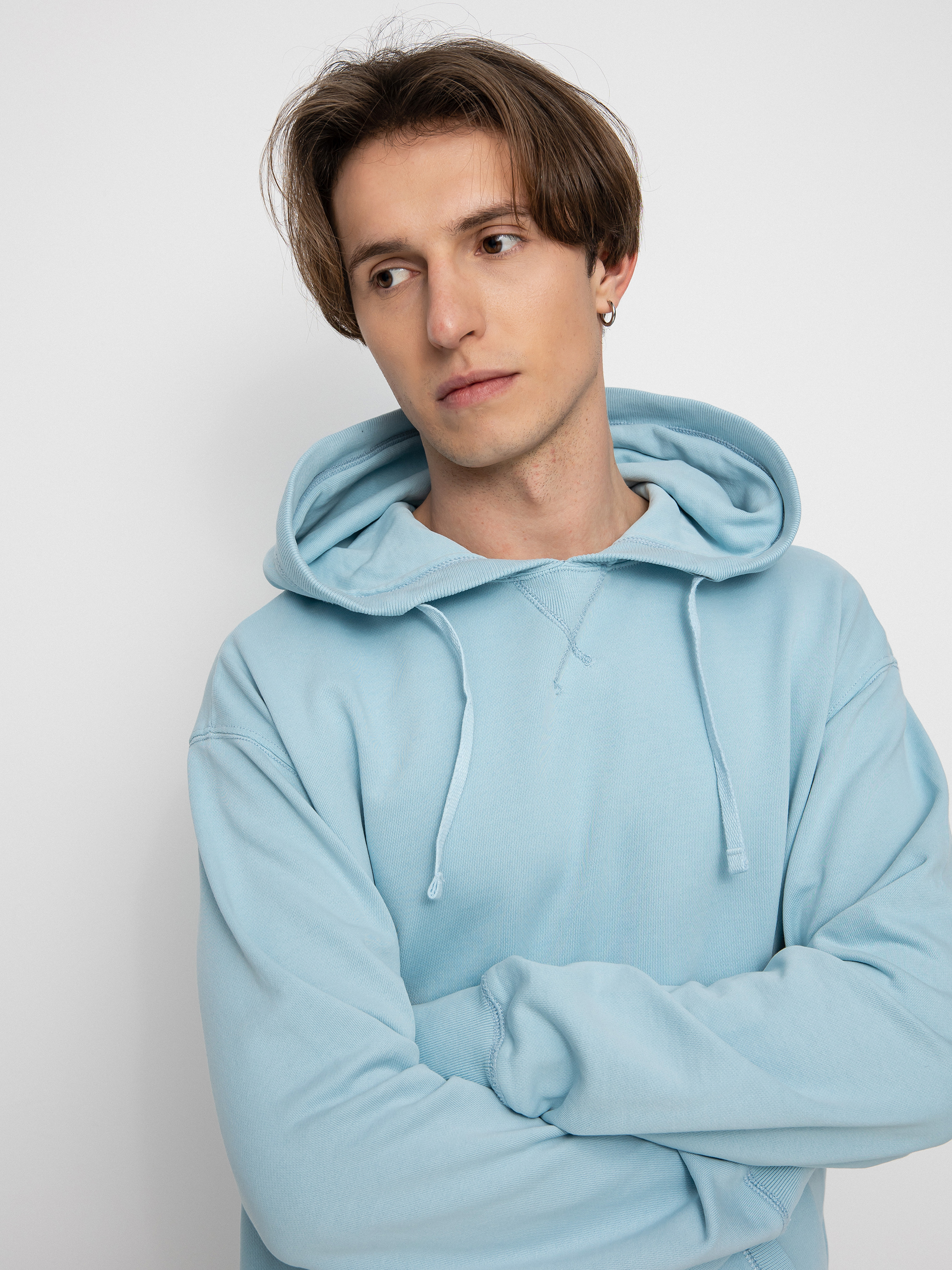 Quiksilver Trip Away HD Kapucnis pulóver (faded denim)