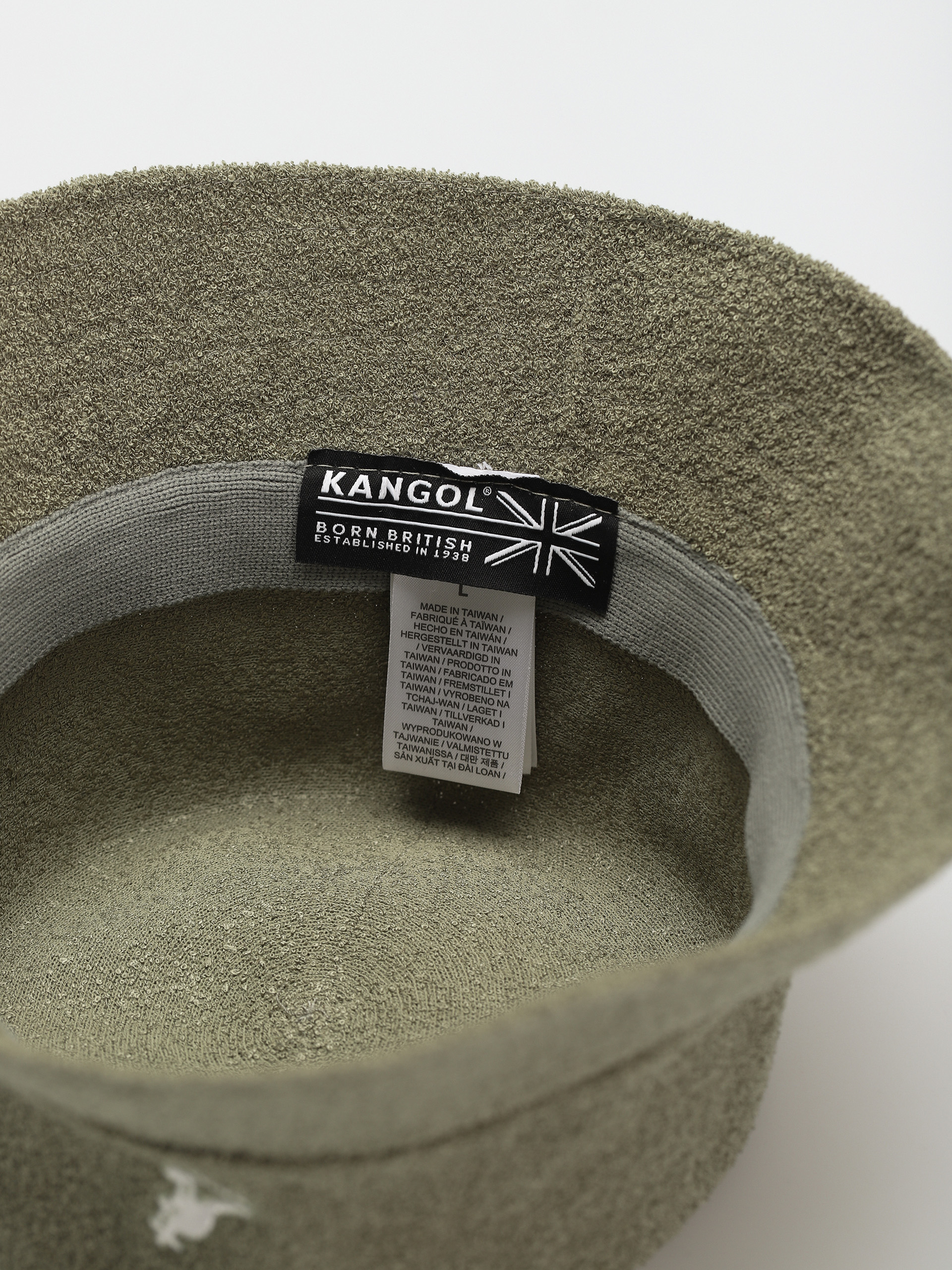Kangol Bermuda Bucket Kalap (oil green)