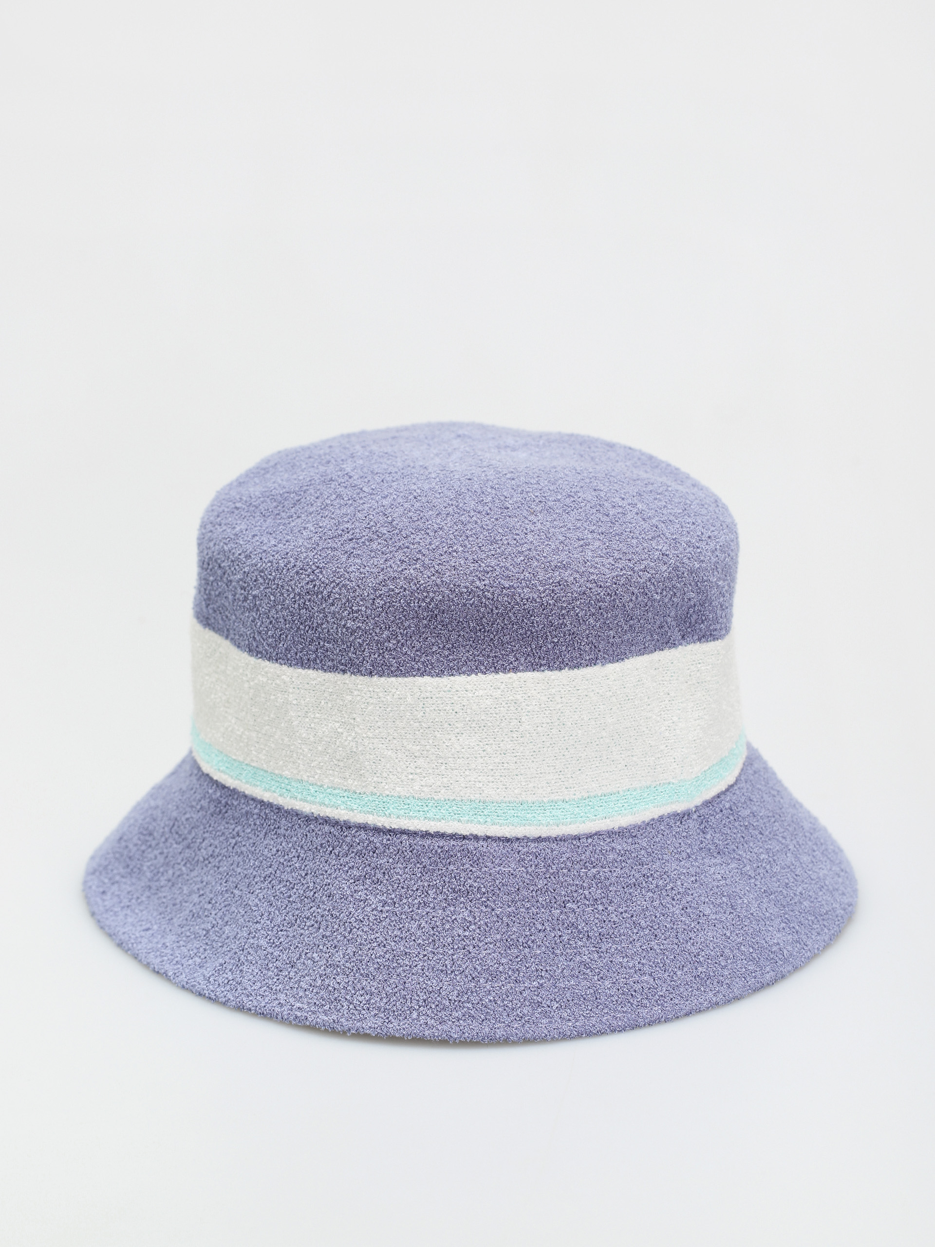 Kangol Bermuda Stripe Bucket Kalap (iced lilac)