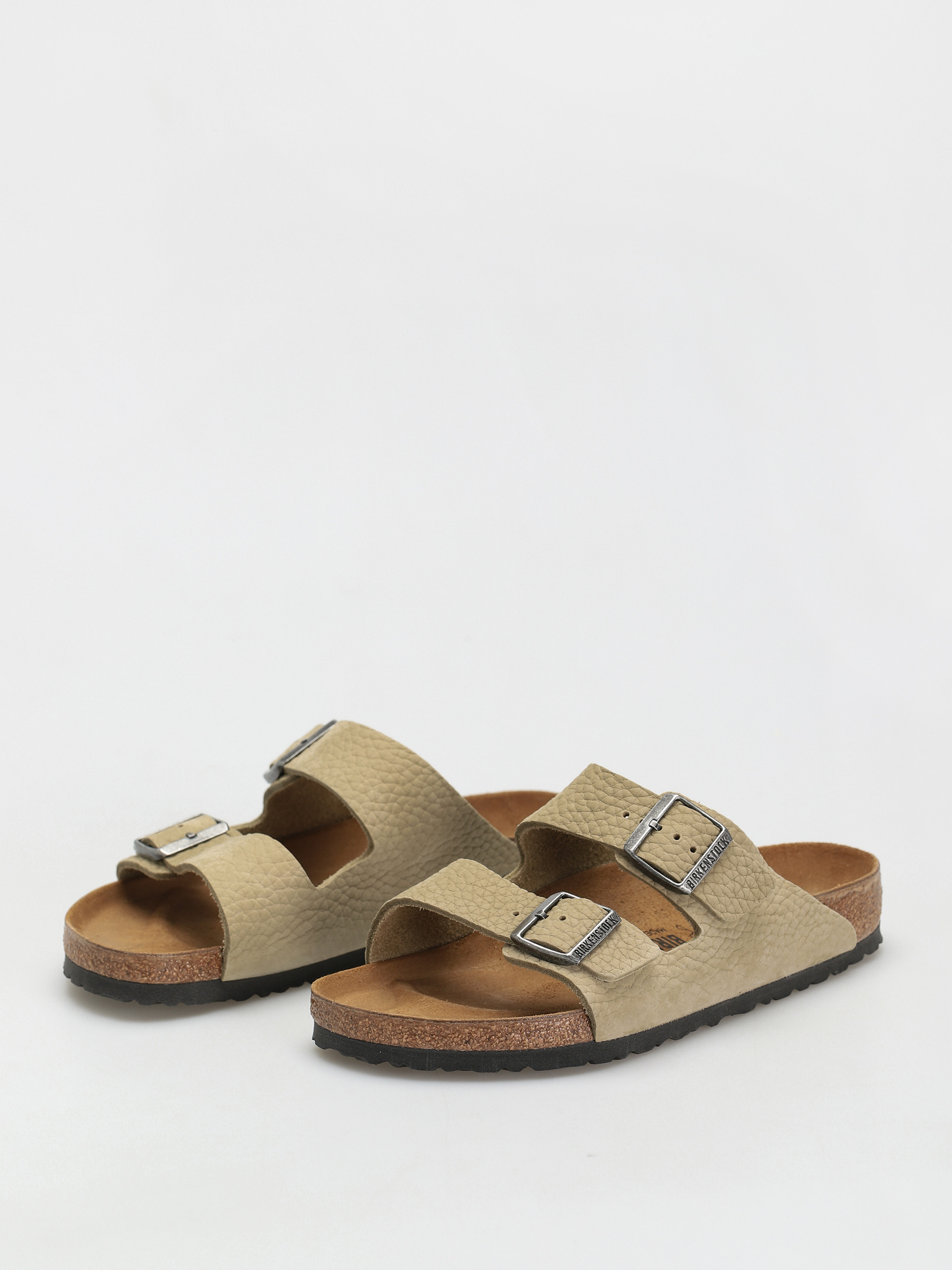Birkenstock Arizona Regular Flip-flop papucsok (faded khaki nubuck leather)