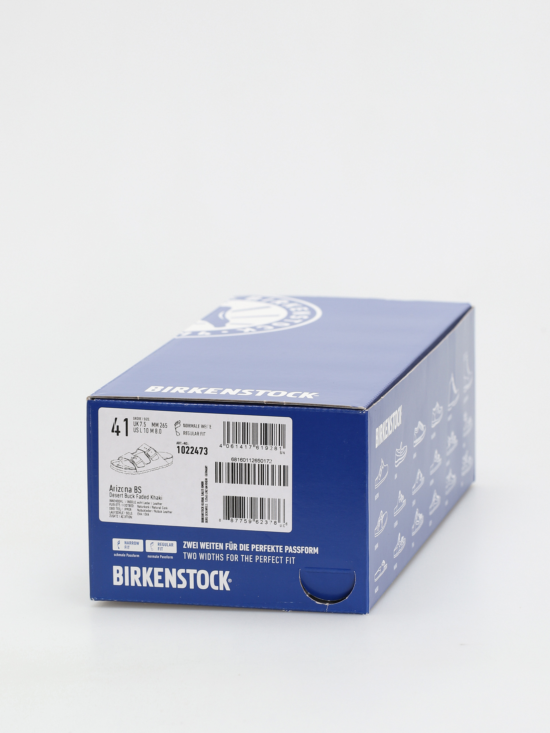 Birkenstock Arizona Regular Flip-flop papucsok (faded khaki nubuck leather)