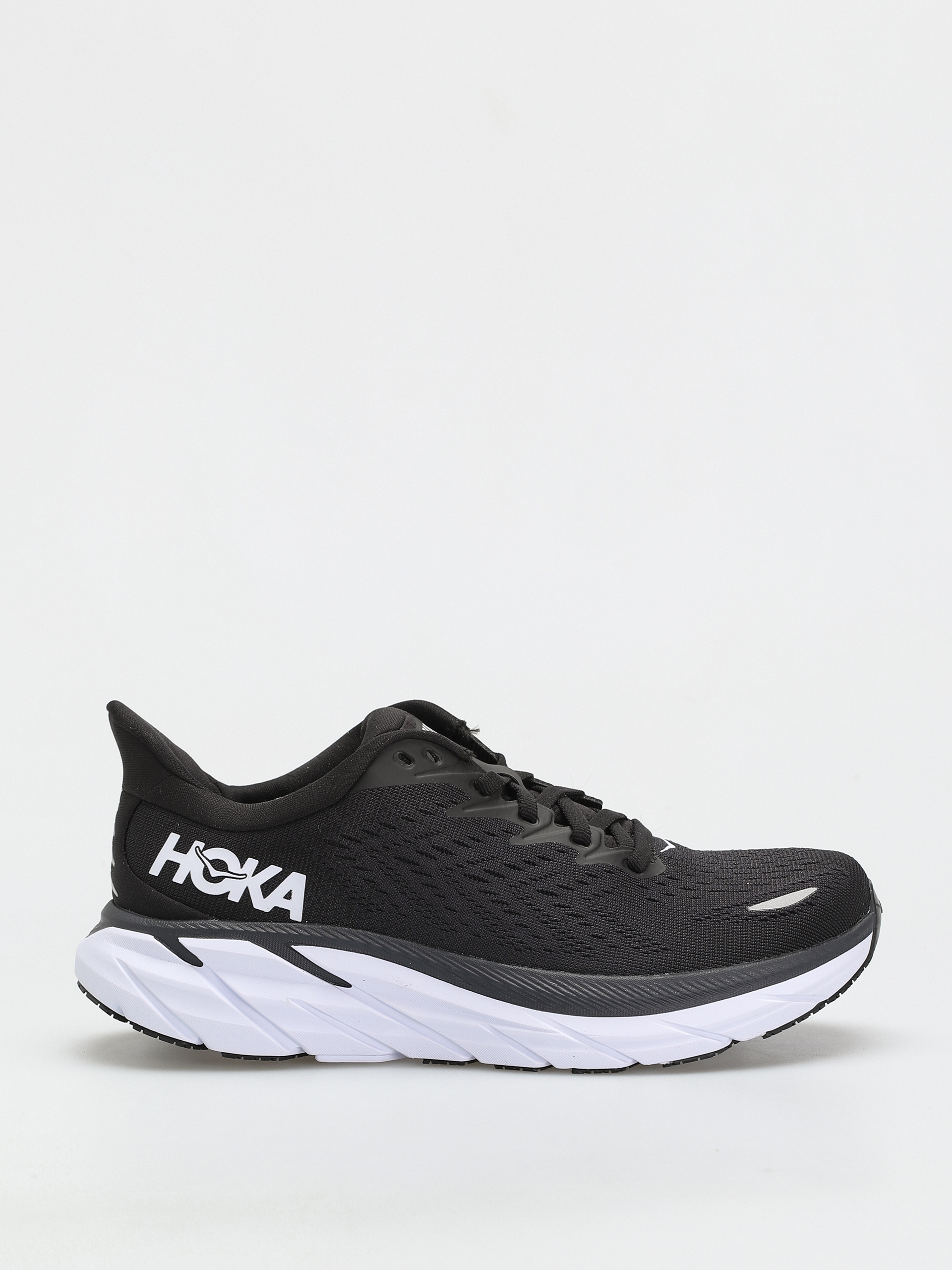 Hoka One One Clifton 8 Cipők Wmn (black/white)