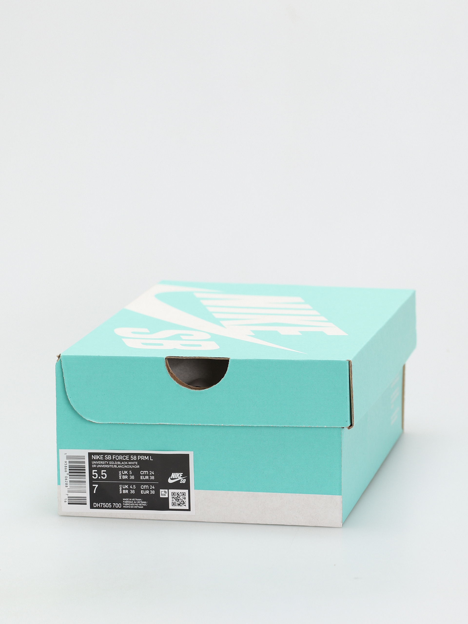 Nike SB Force 58 Premium Cipők (university gold/black white pecan)