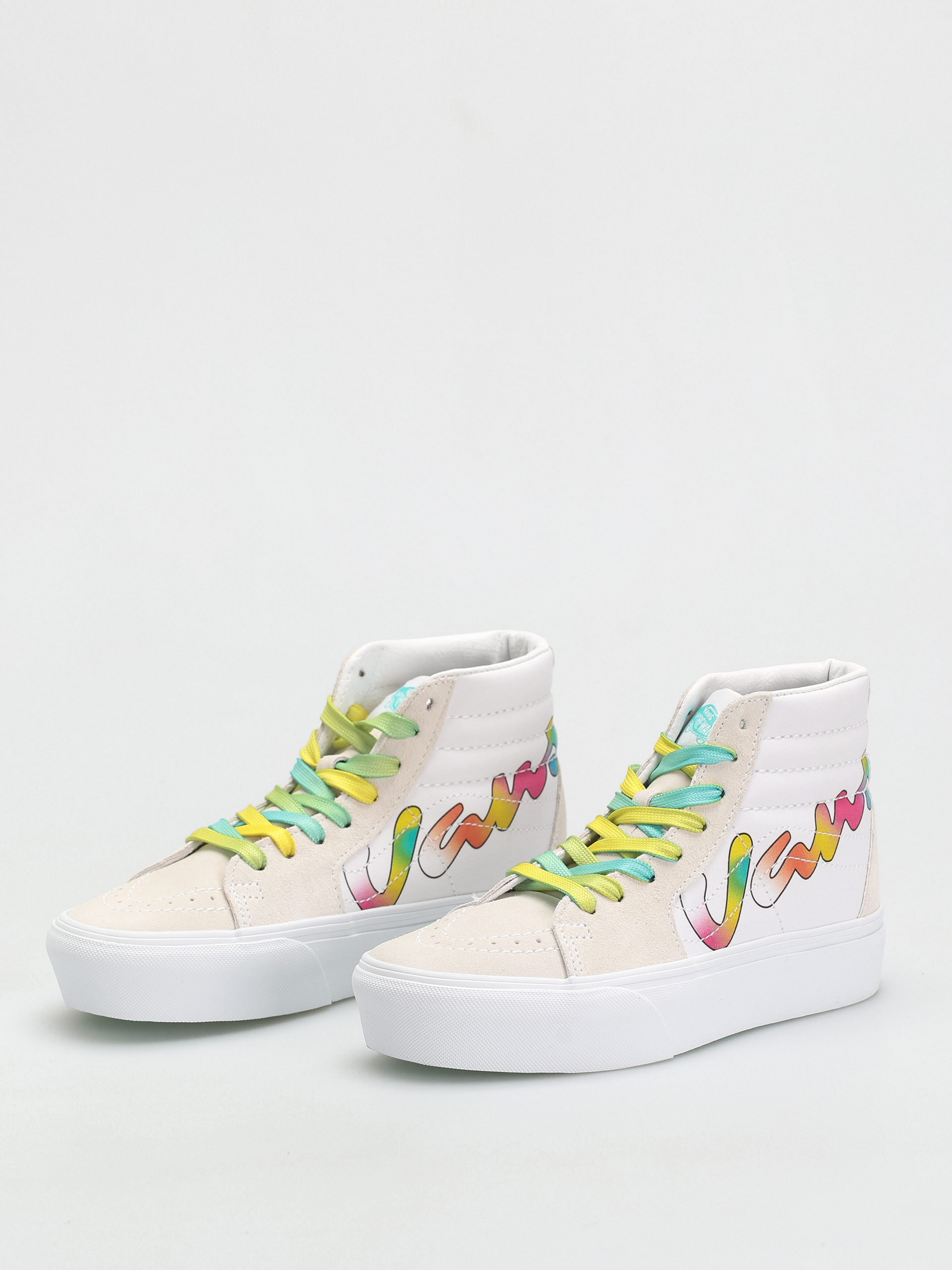 Vans Sk8 Hi Platform 2.0 Cipők (spring fade/white/true white)