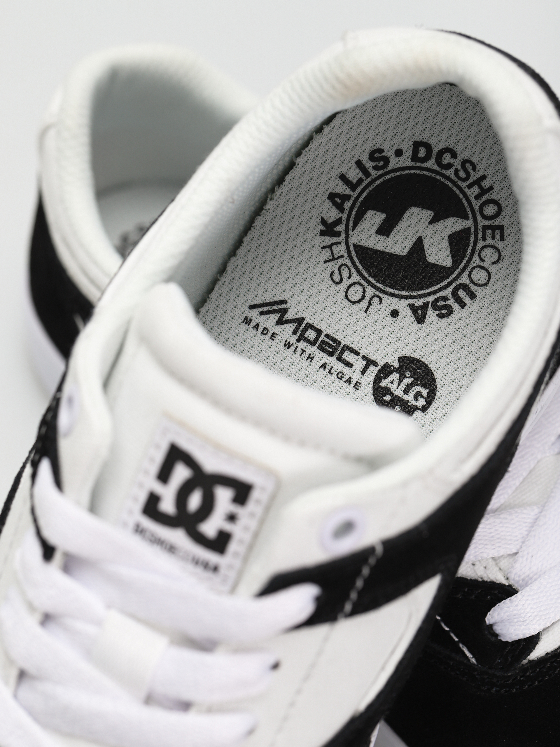 DC Kalis Vulc Cipők (white/black/black)