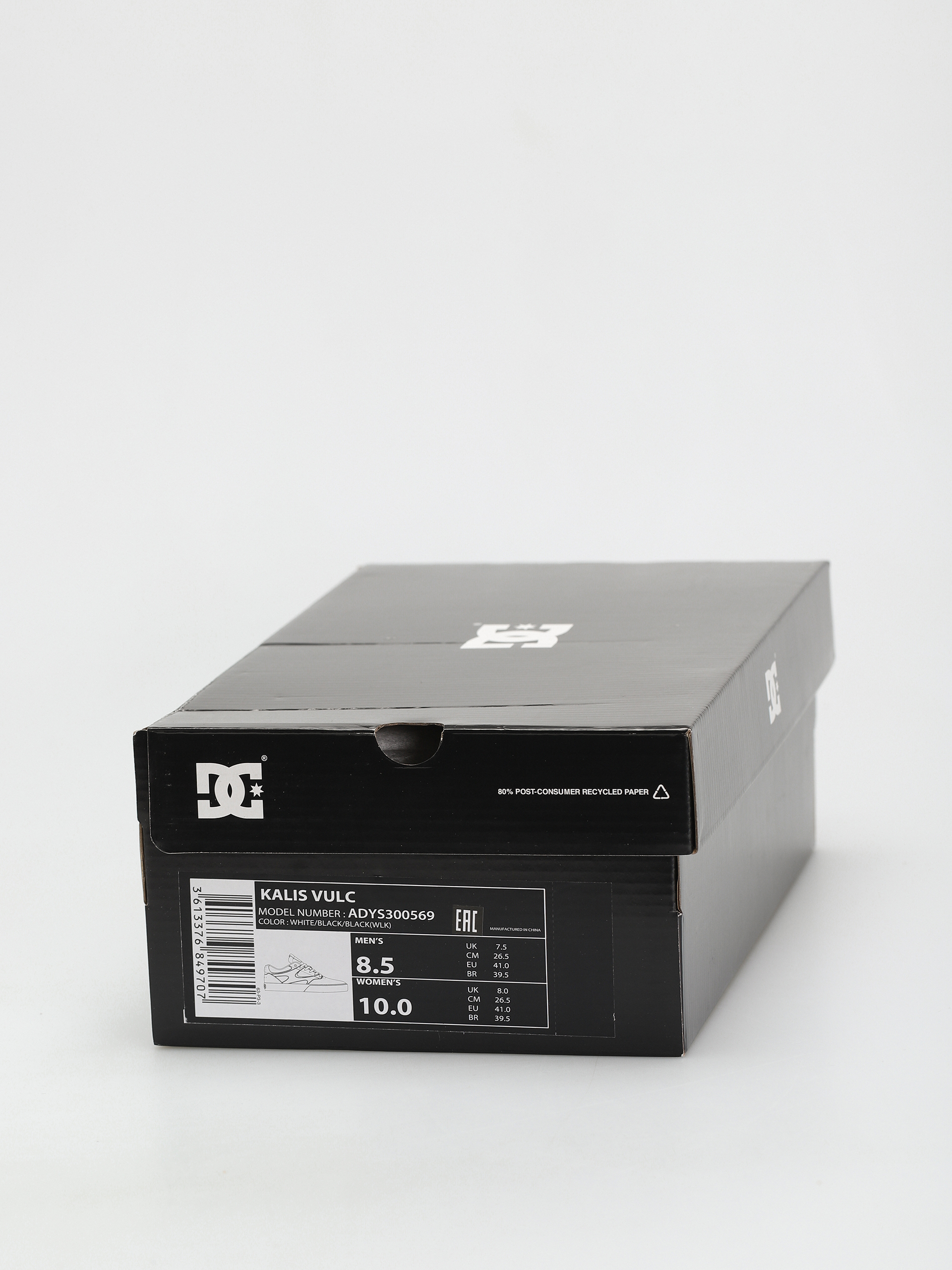 DC Kalis Vulc Cipők (white/black/black)