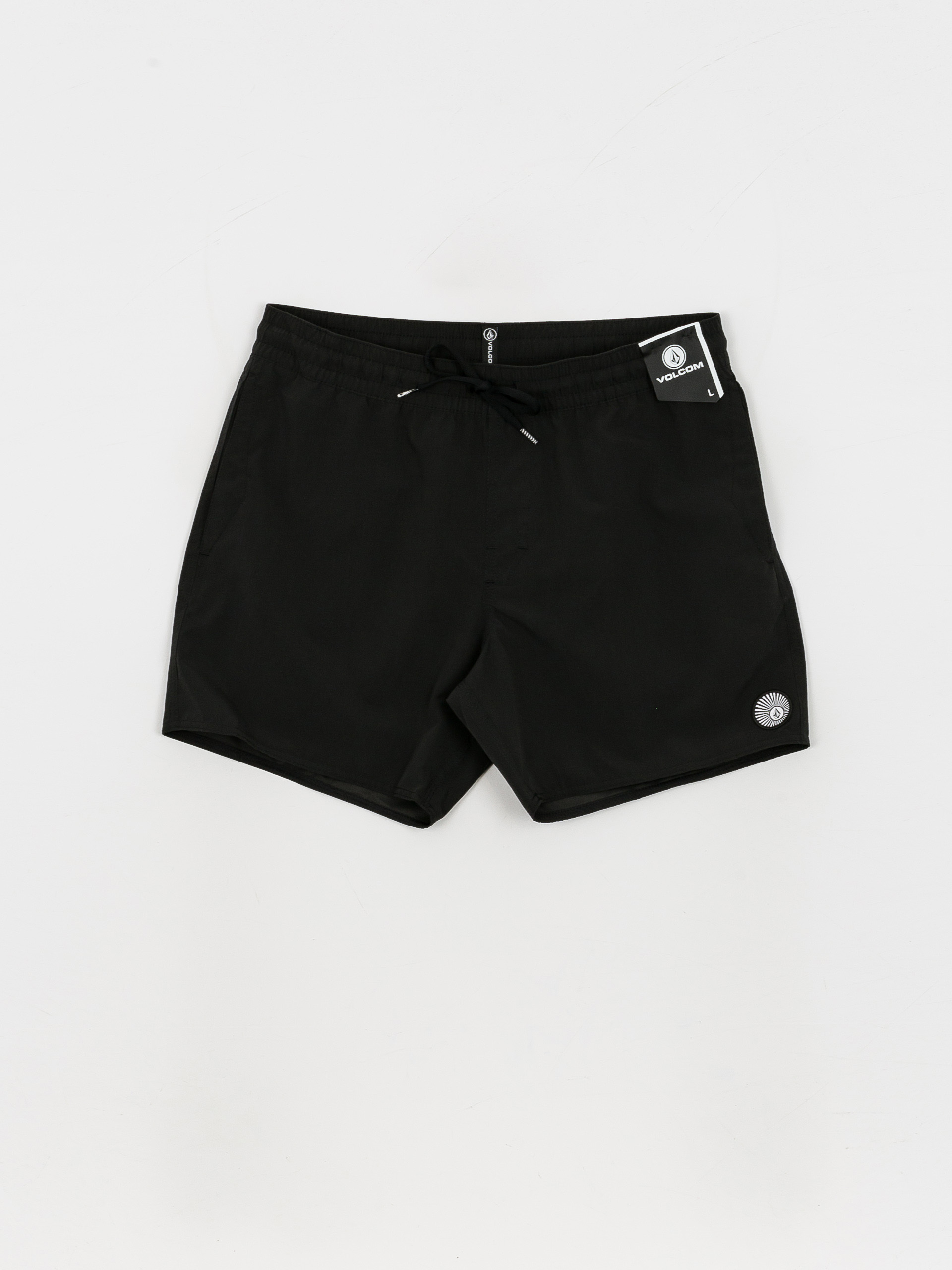 Volcom Lido Solid Trunk 16 Boardshort (black)
