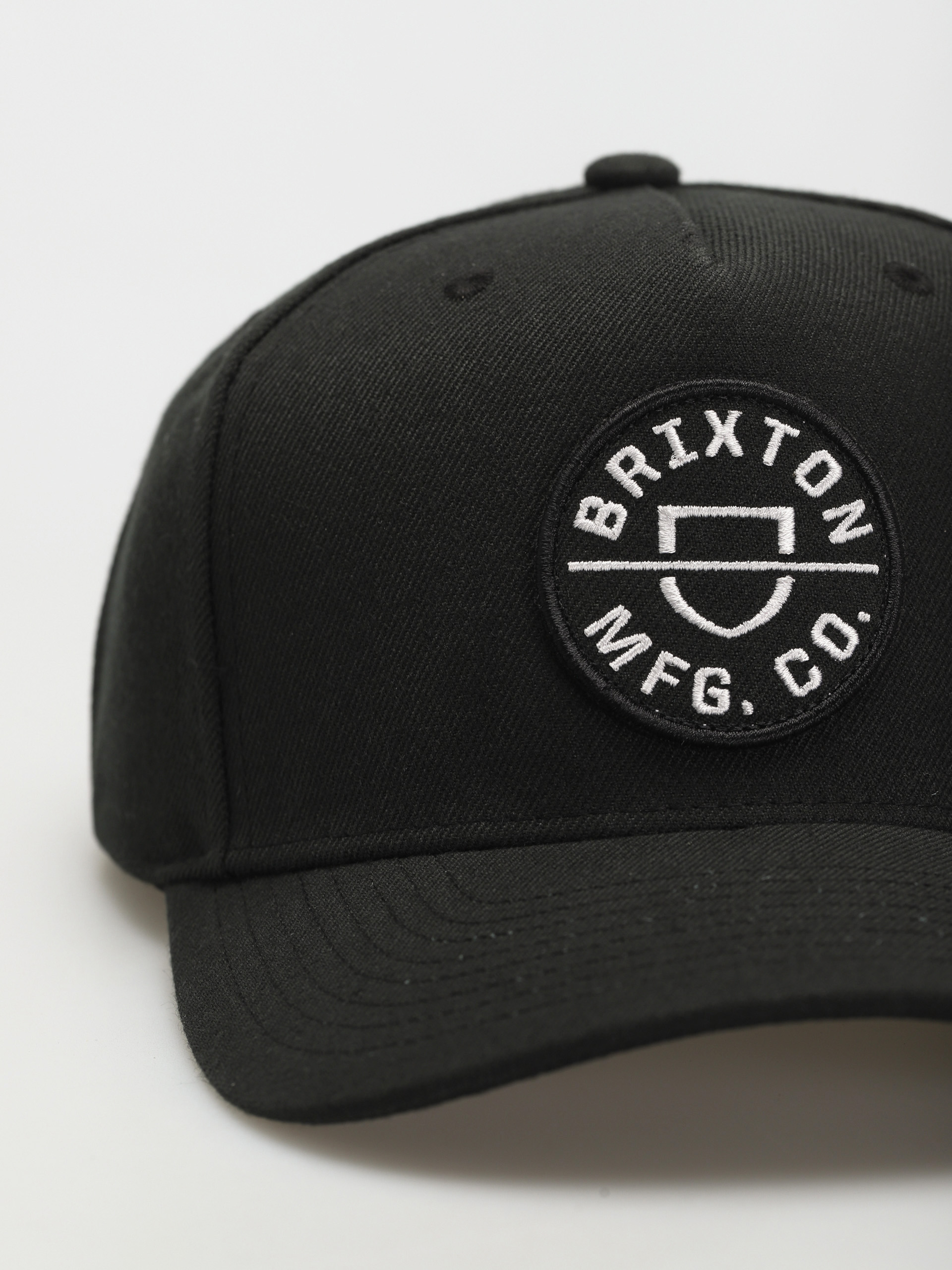 Brixton Crest C Mp Snapback Baseball sapka (black)