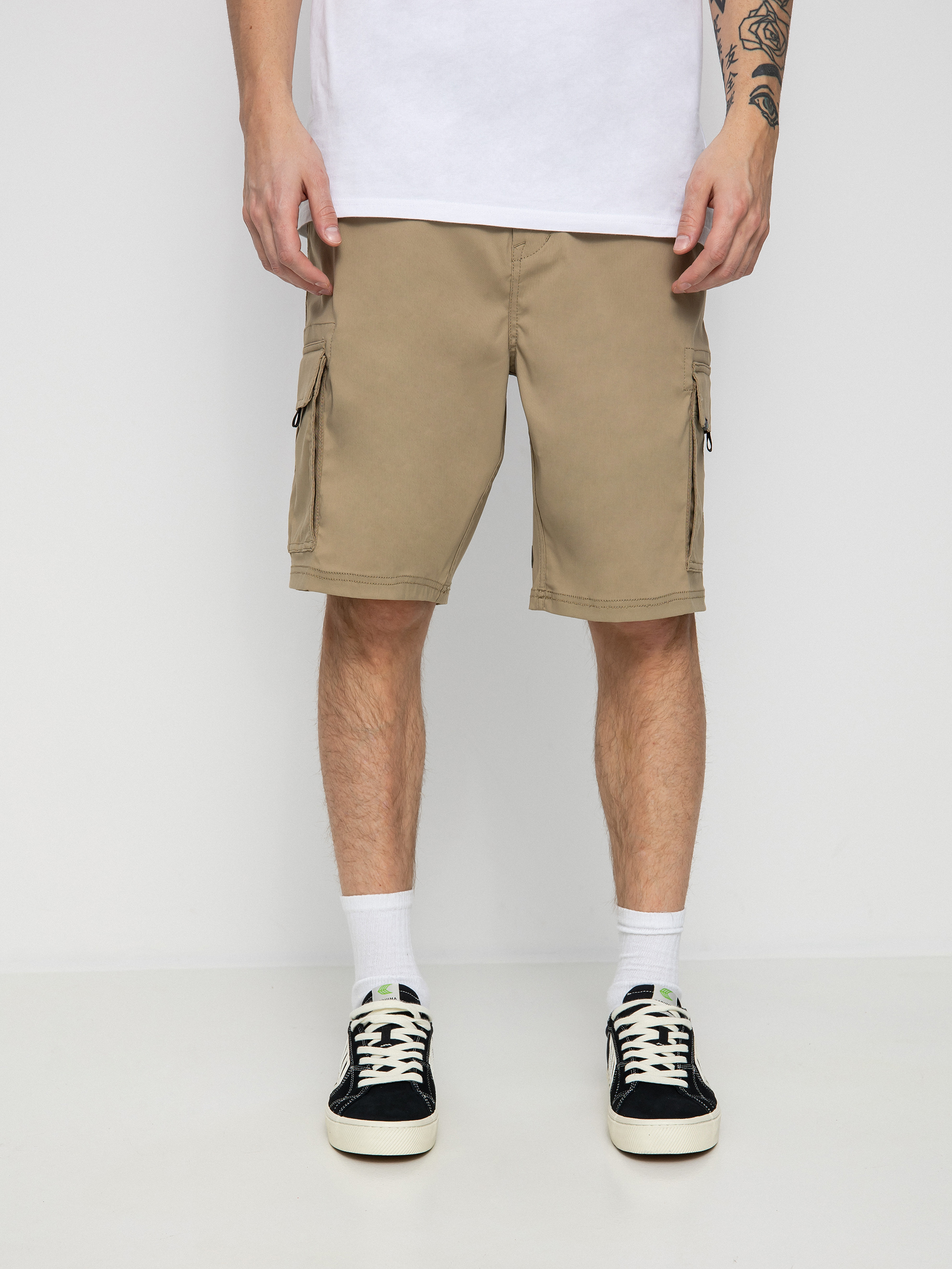 Volcom Skate Vitals Cargo Hybrid 21 Rövidnadrág (khaki)