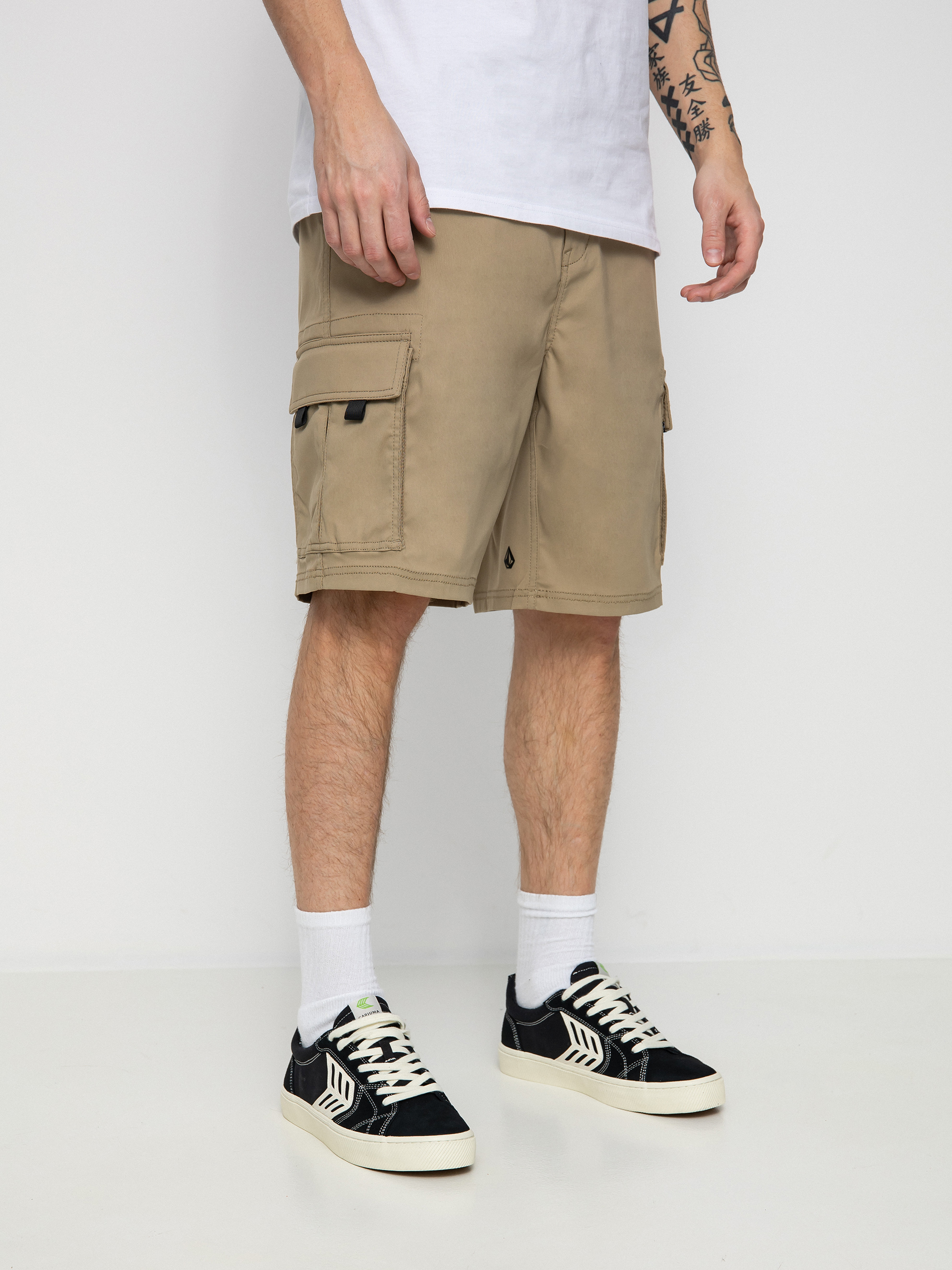 Volcom Skate Vitals Cargo Hybrid 21 Rövidnadrág (khaki)