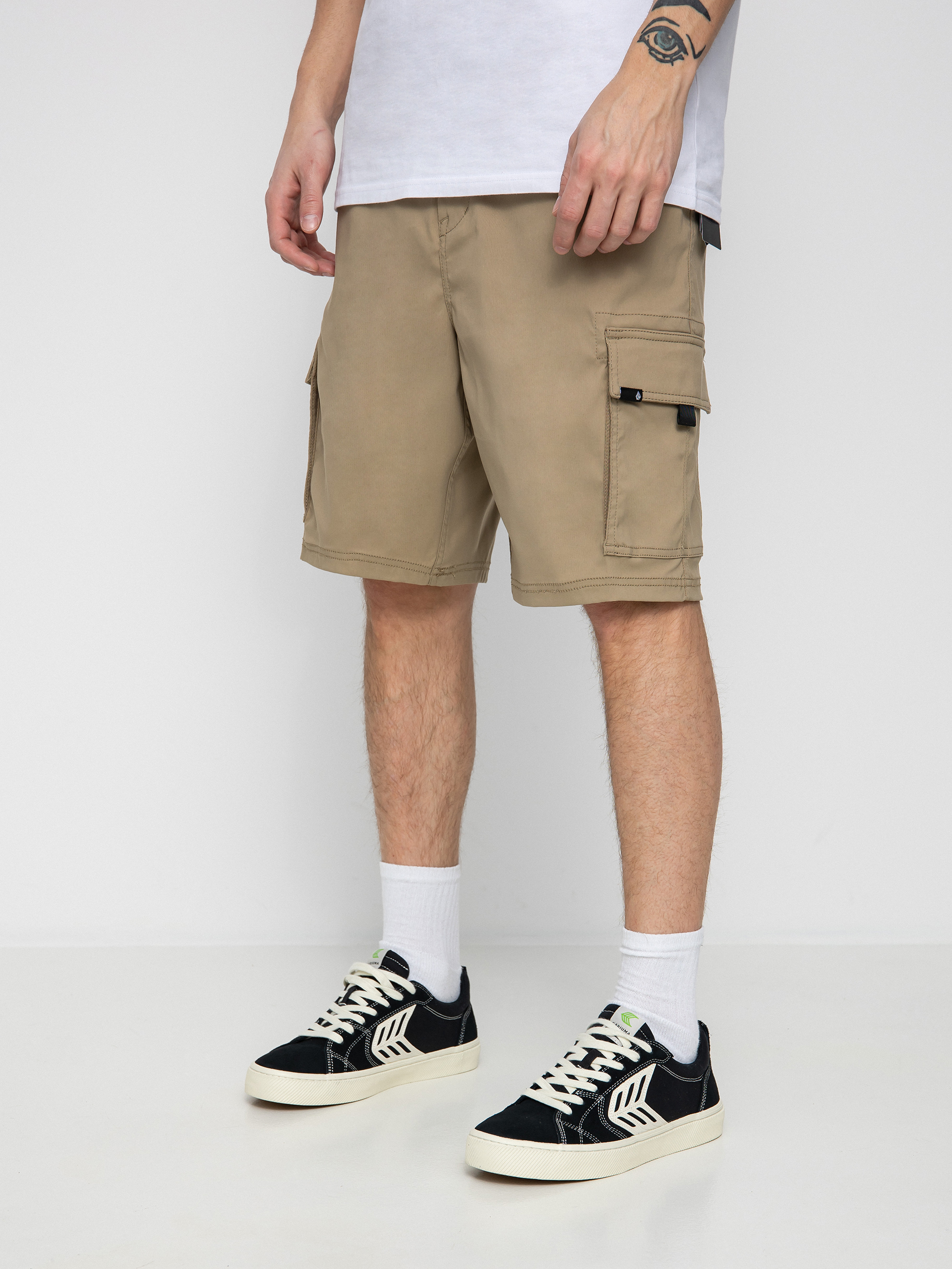 Volcom Skate Vitals Cargo Hybrid 21 Rövidnadrág (khaki)