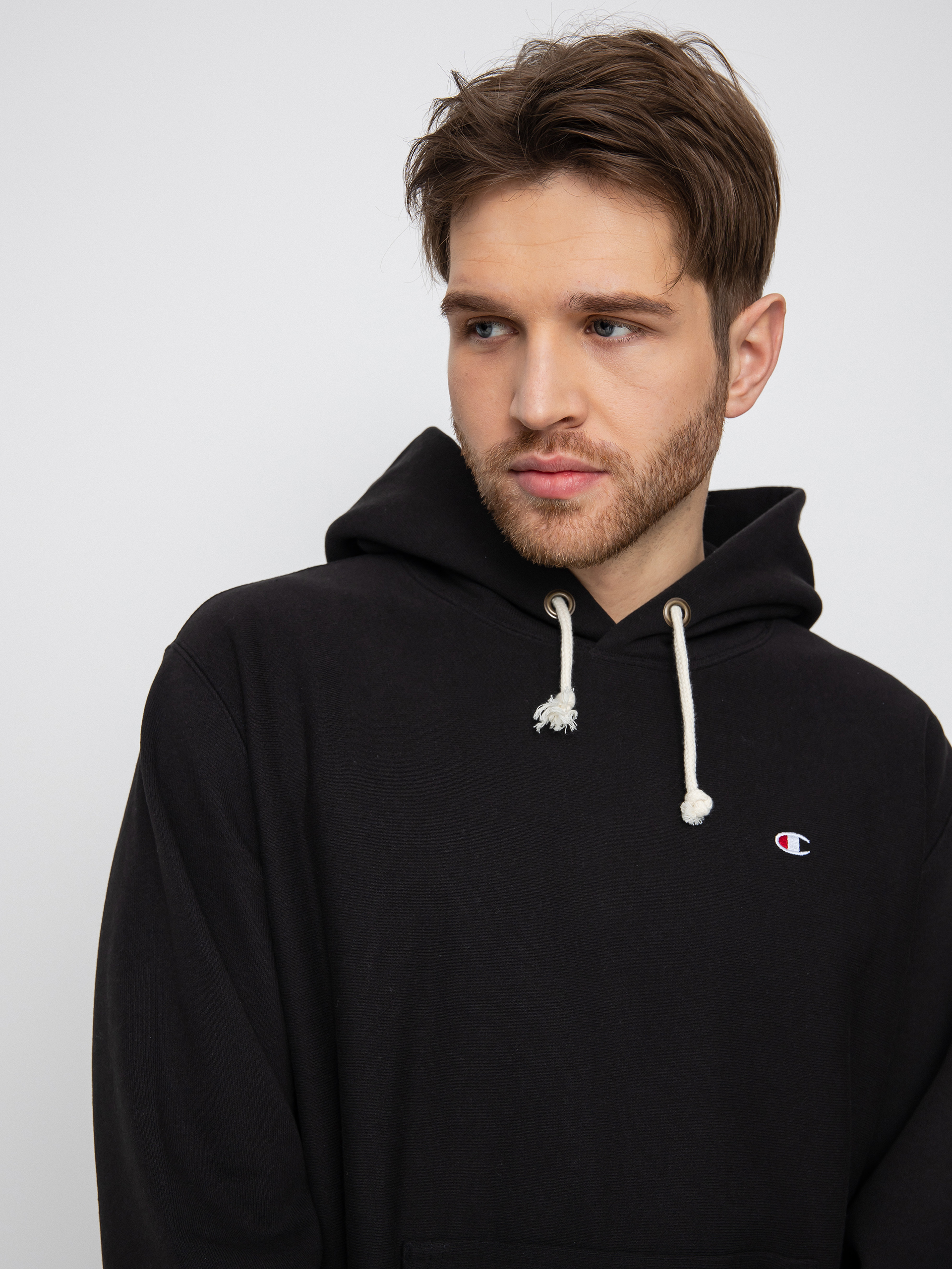 Champion Hooded Sweatshirt 217233 HD Kapucnis pulóver (nbk)