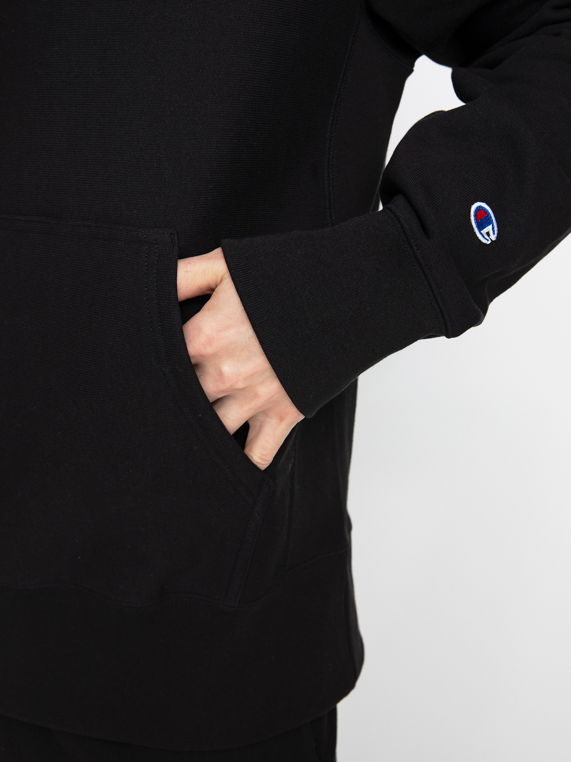 Champion Hooded Sweatshirt 217233 HD Kapucnis pulóver (nbk)