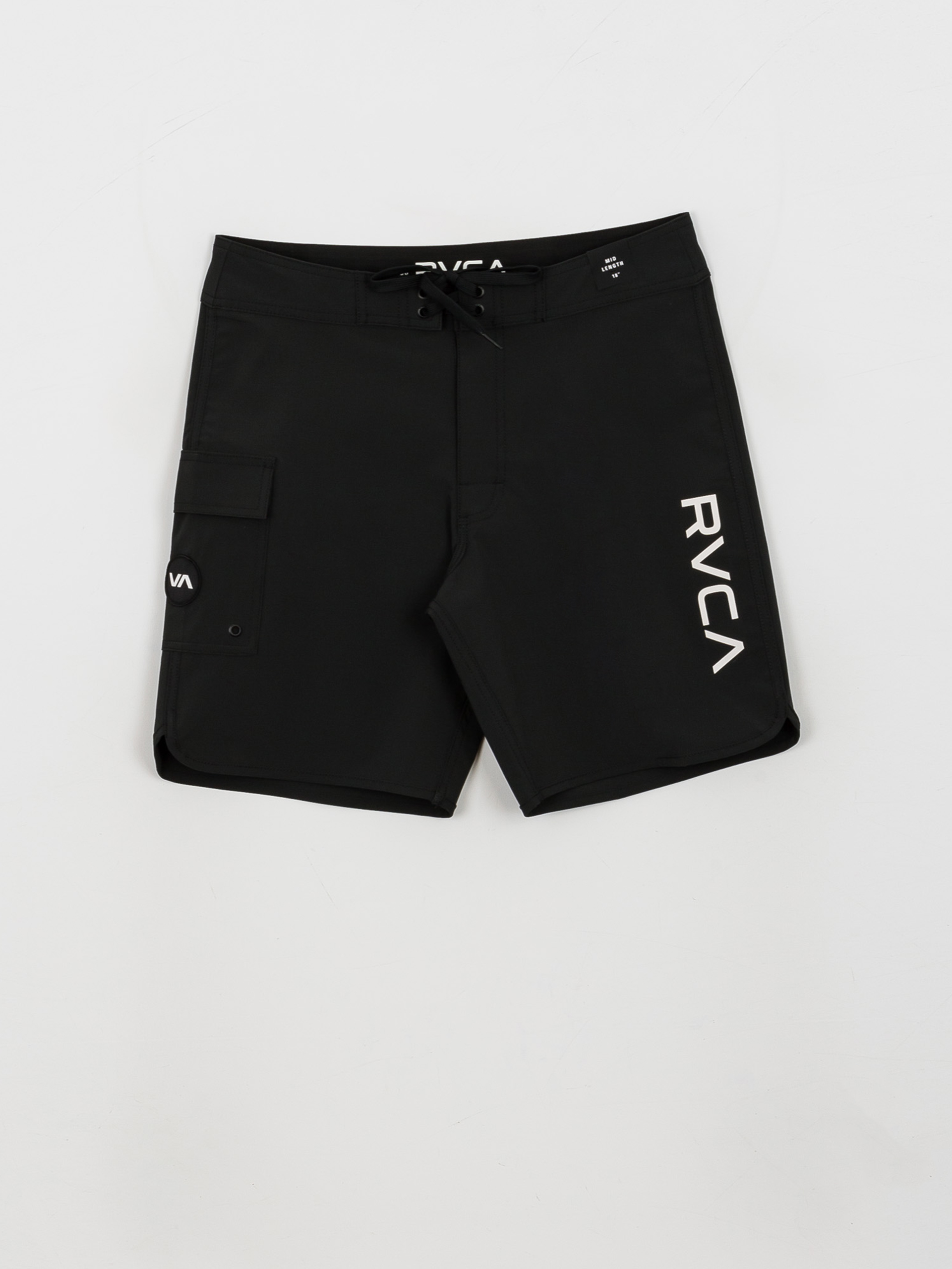 RVCA Eastern Trunk 18 Boardshort (all black)