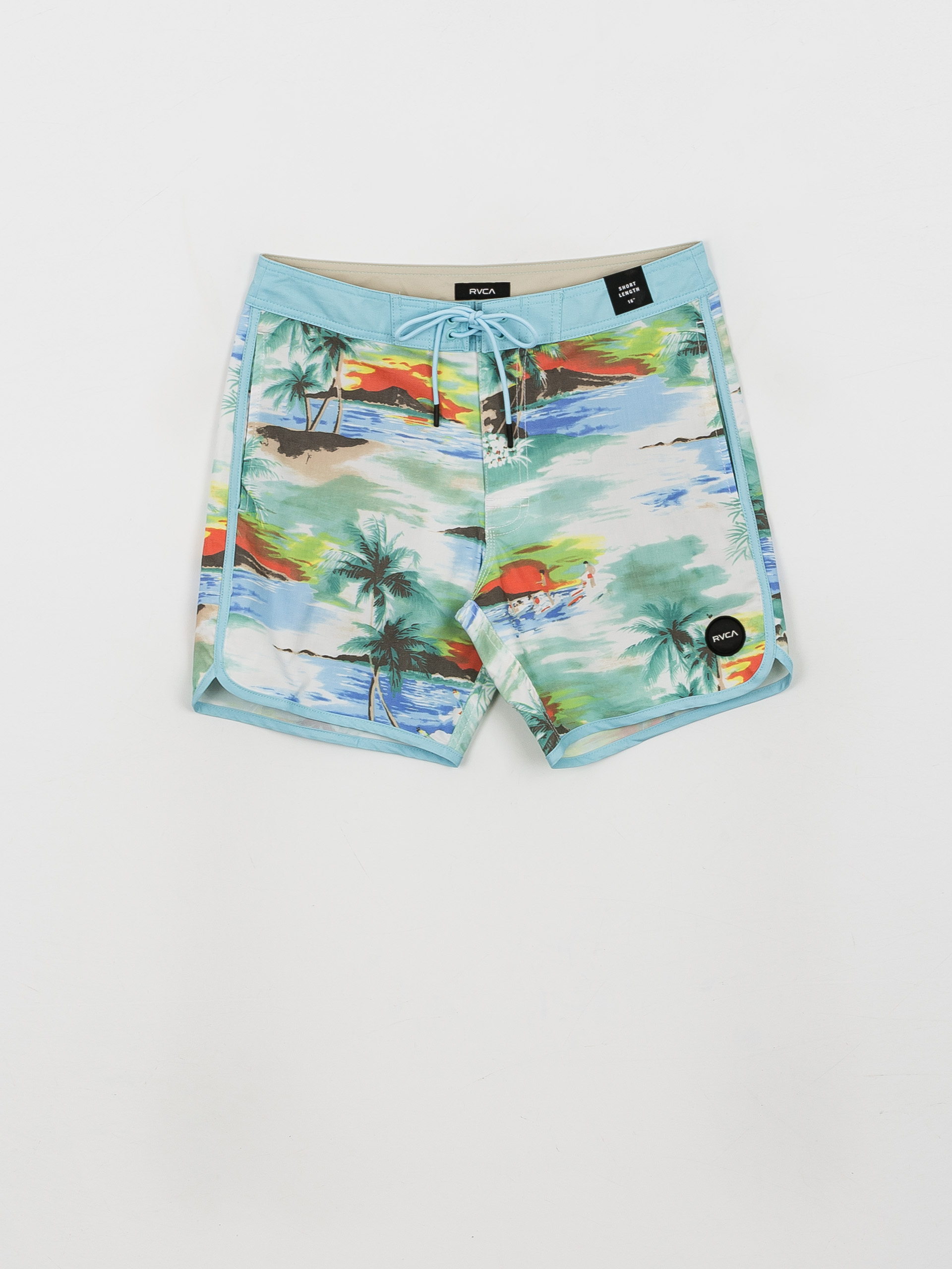 RVCA Freeport Trunk Boardshort (blue multi)