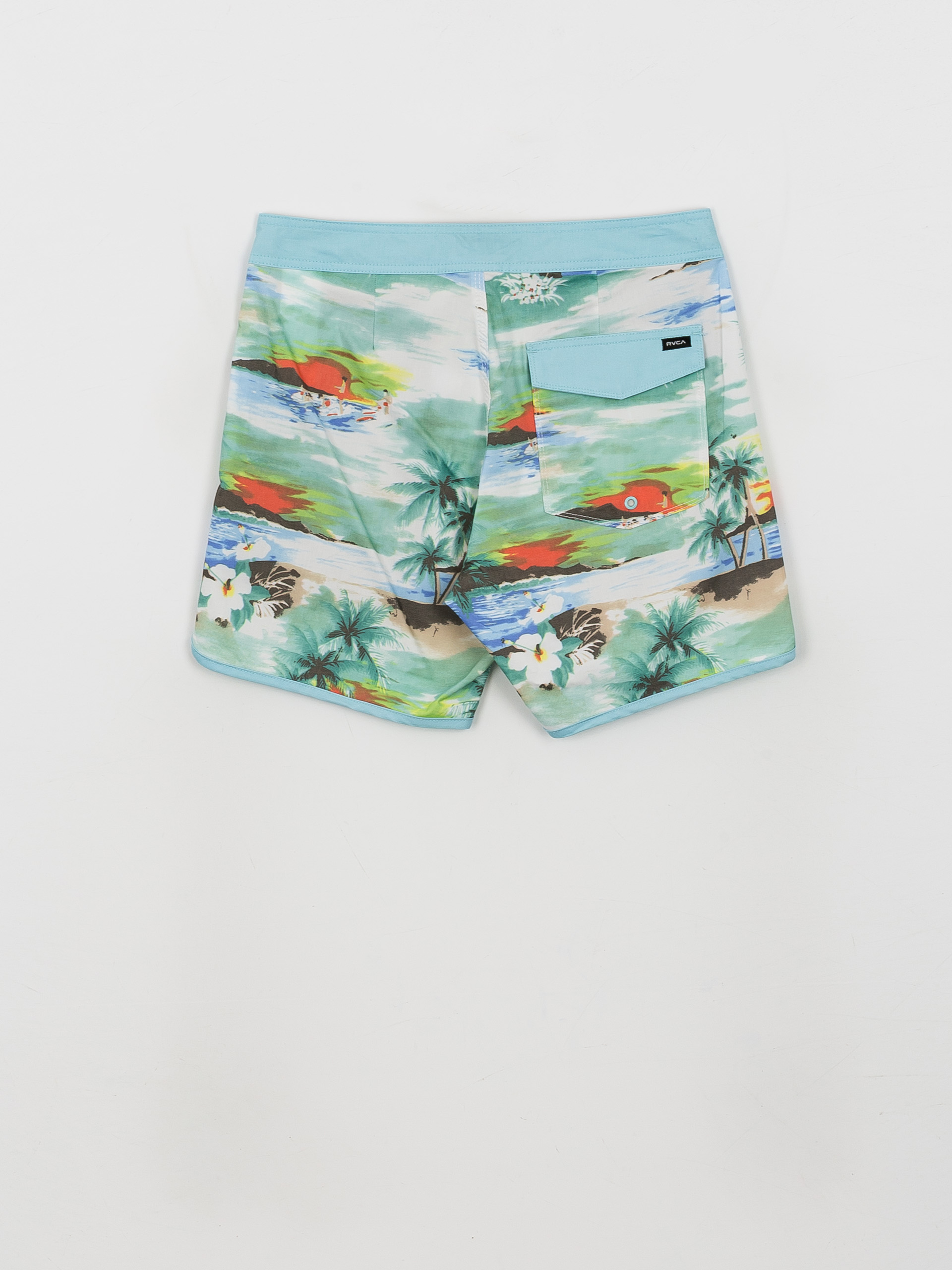 RVCA Freeport Trunk Boardshort (blue multi)