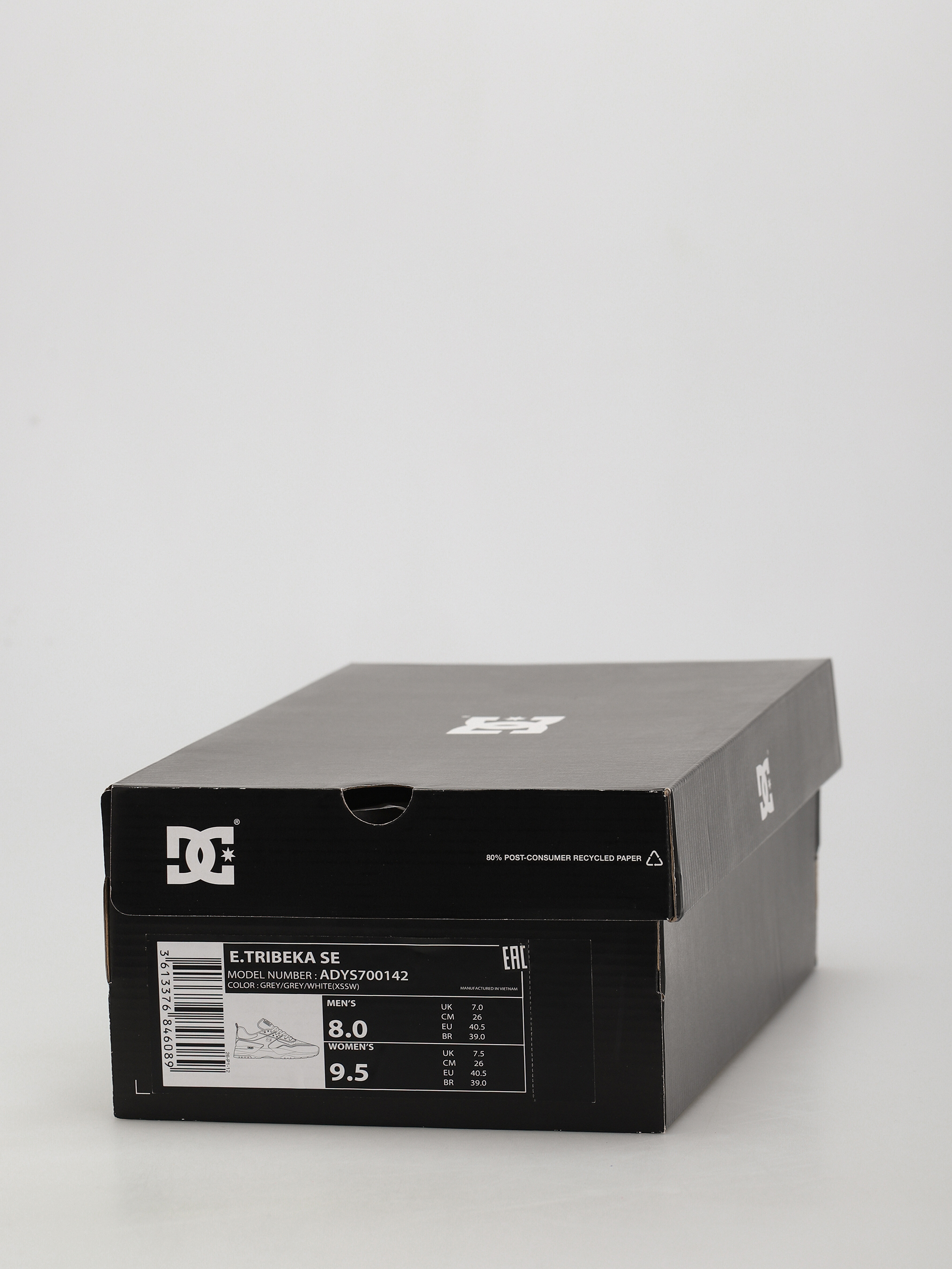 DC E Tribeka Se Cipők (grey/grey/white)