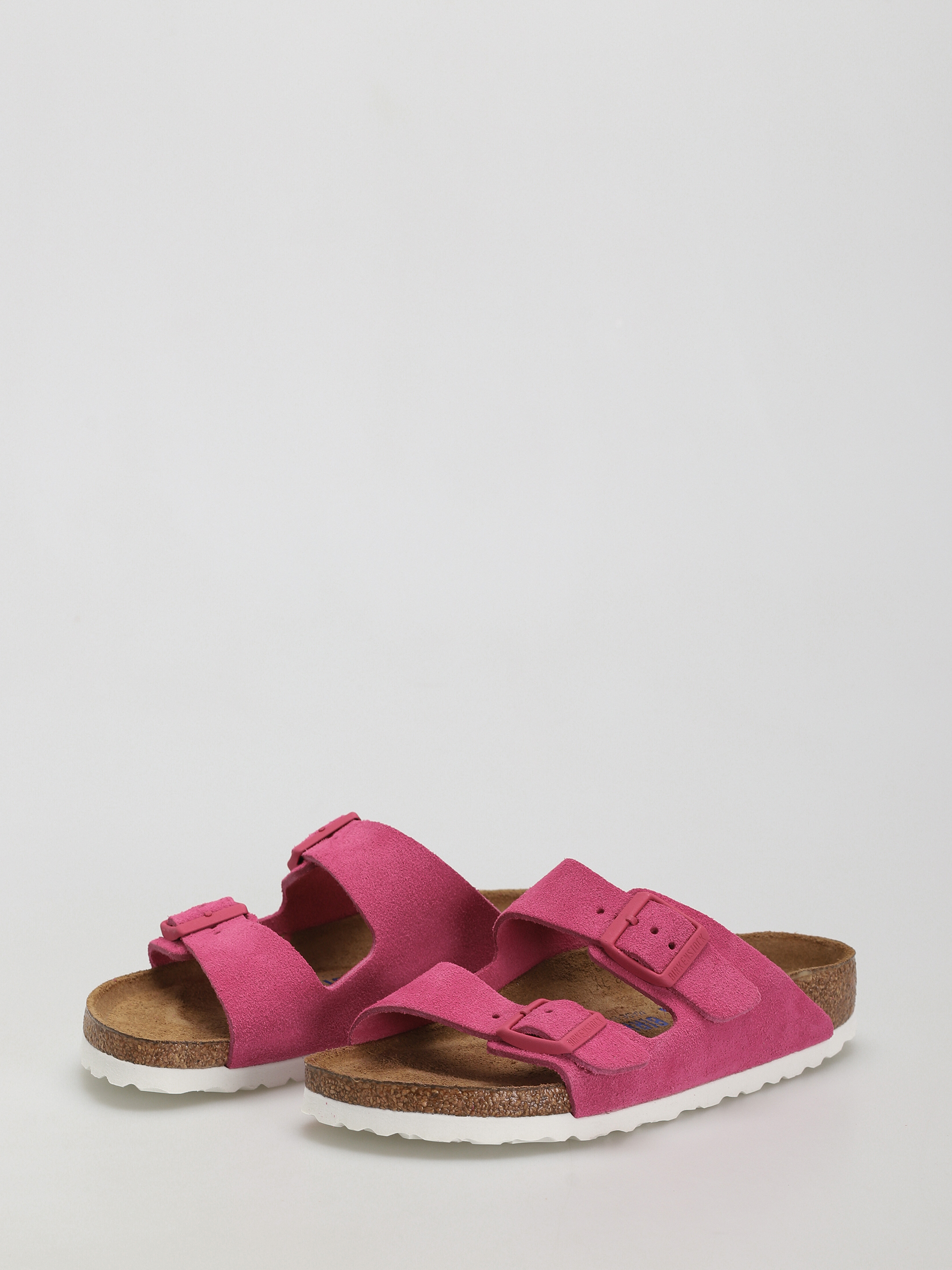 Birkenstock Arizona Sfb Narrow Flip-flop papucsok Wmn (fuchsia tulip suede leather)