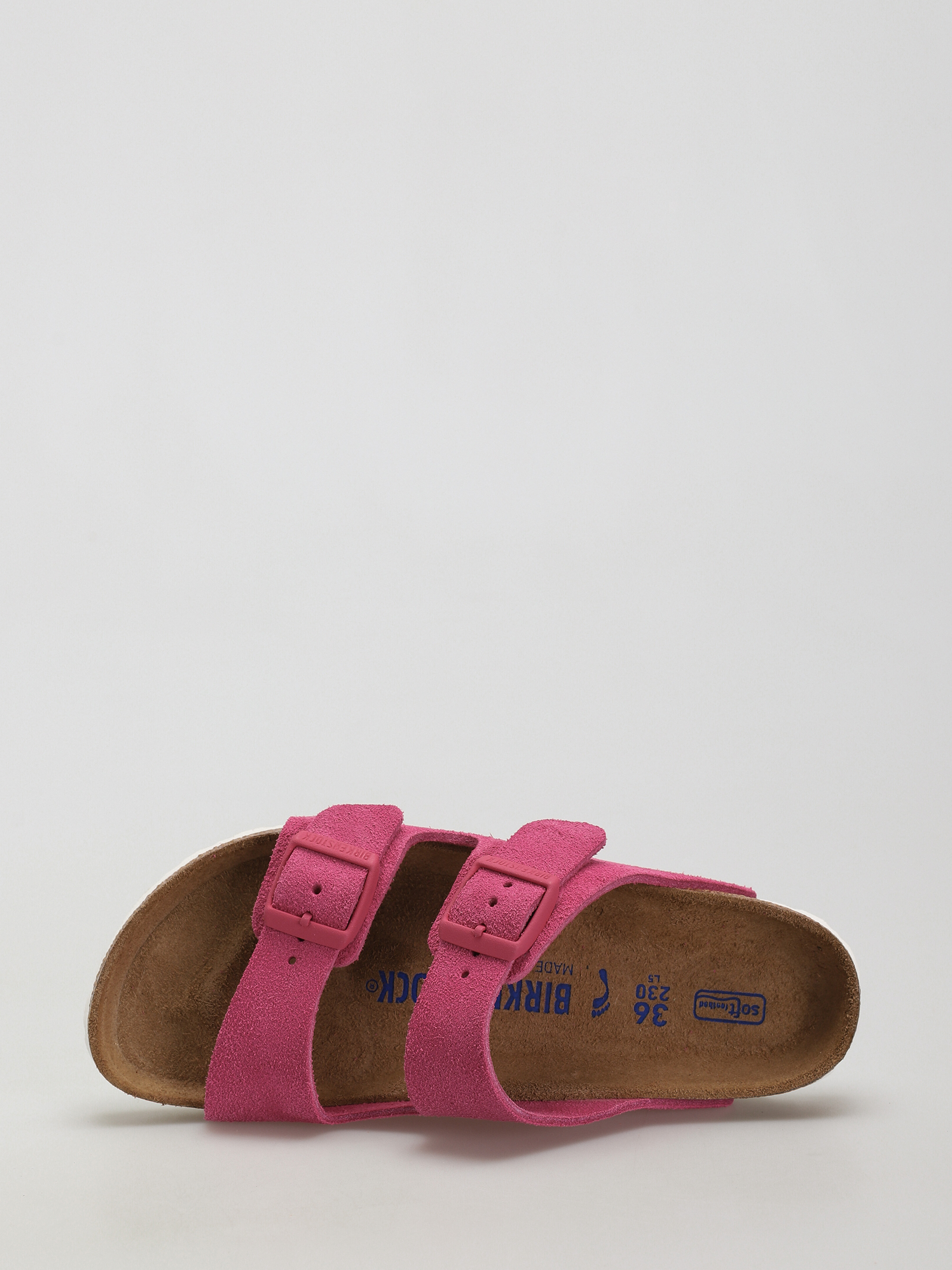 Birkenstock Arizona Sfb Narrow Flip-flop papucsok Wmn (fuchsia tulip suede leather)