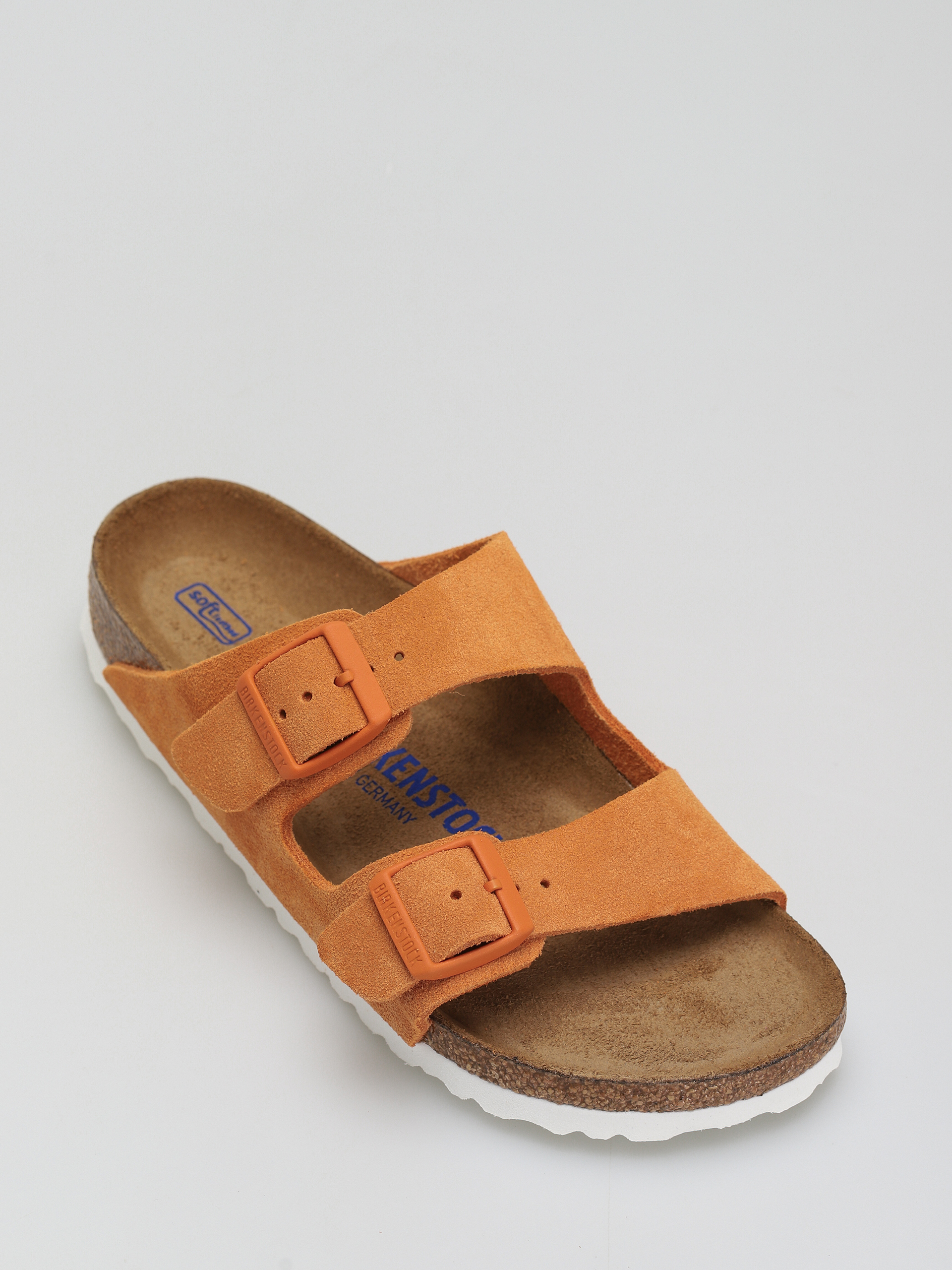 Birkenstock Arizona Sfb Narrow Flip-flop papucsok Wmn (russet orange suede leather)