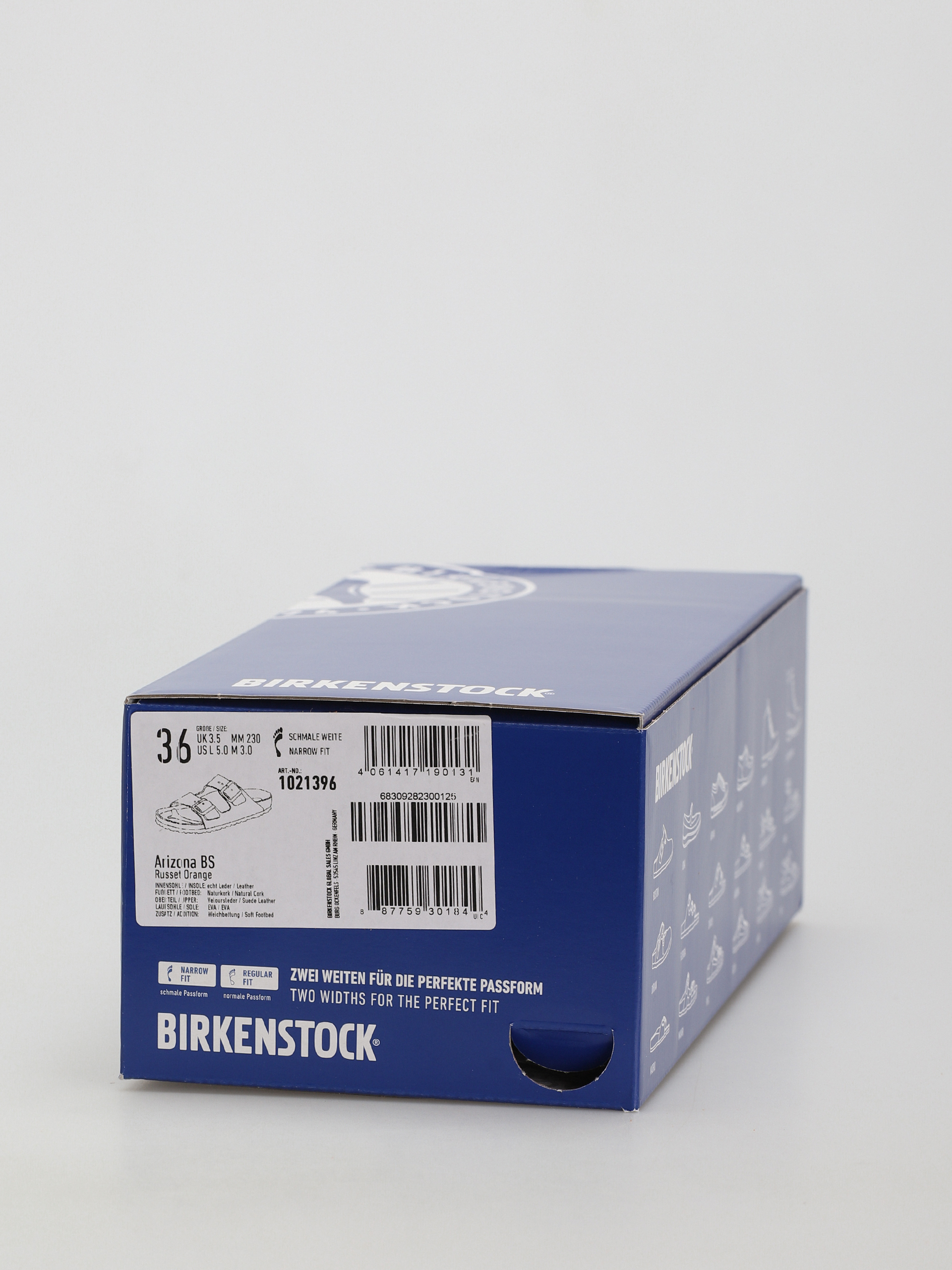 Birkenstock Arizona Sfb Narrow Flip-flop papucsok Wmn (russet orange suede leather)