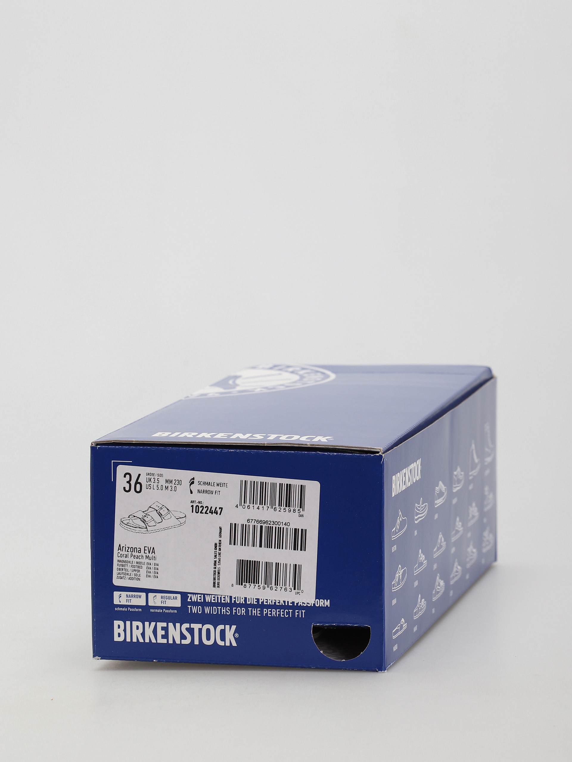 Birkenstock Arizona Eva Narrow Flip-flop papucsok Wmn (coral peach multi)