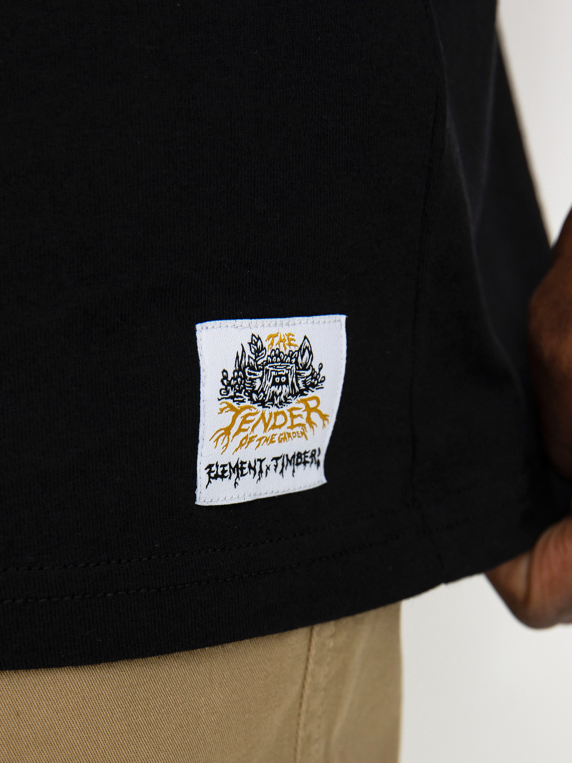 Element Watching póló (flint black)