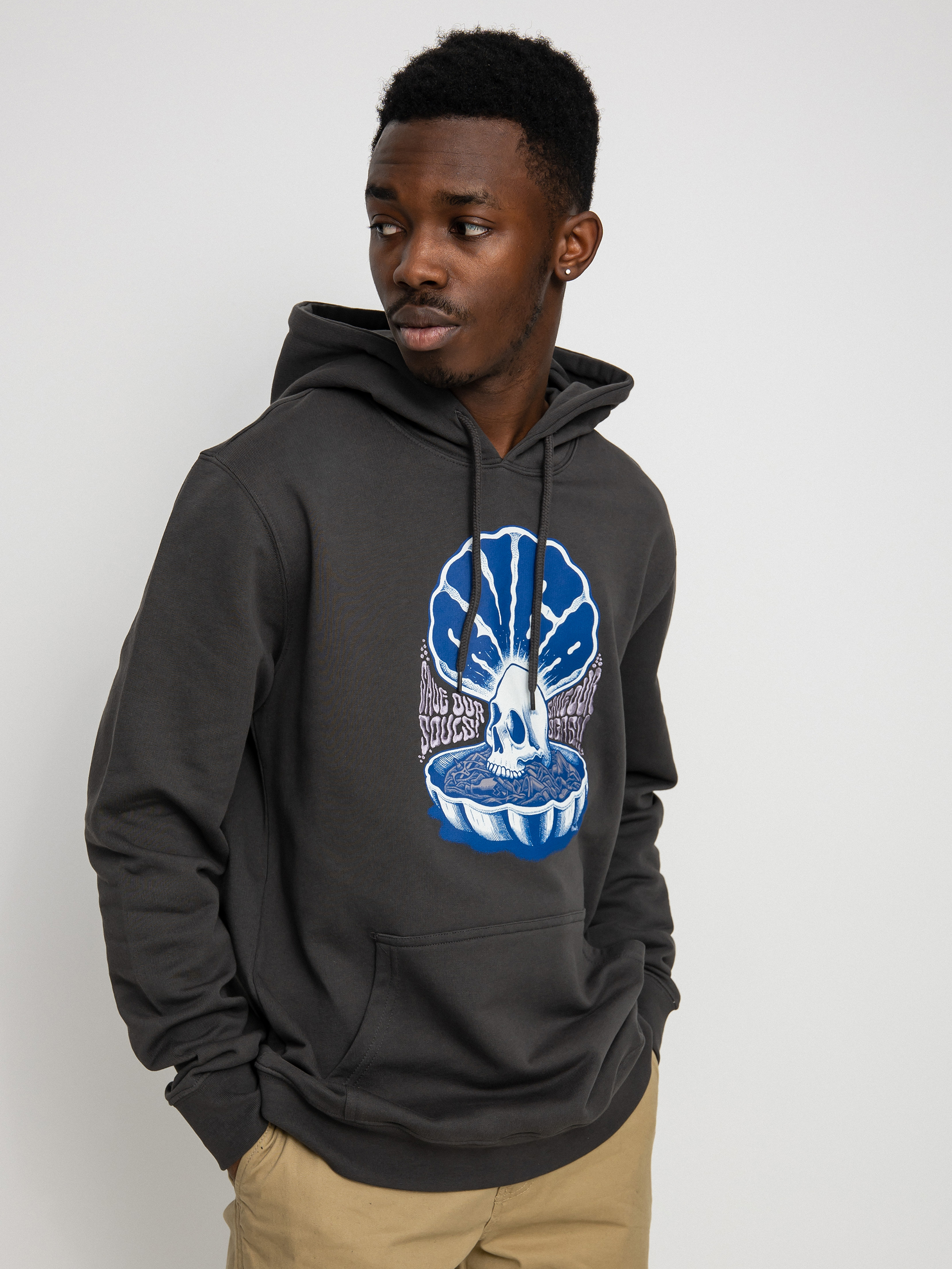 RVCA Save Our Soul HD Kapucnis pulóver (pirate black)