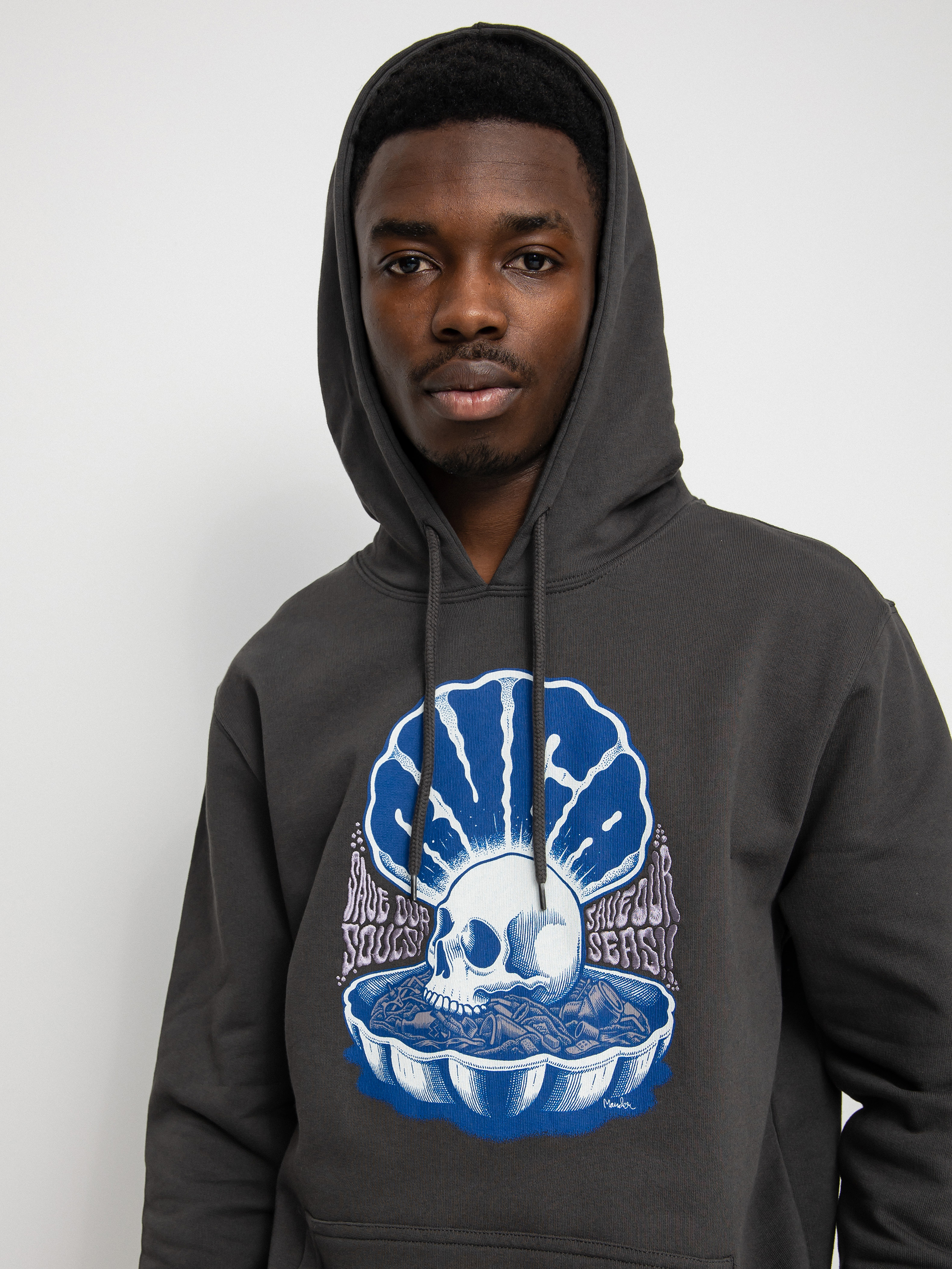 RVCA Save Our Soul HD Kapucnis pulóver (pirate black)