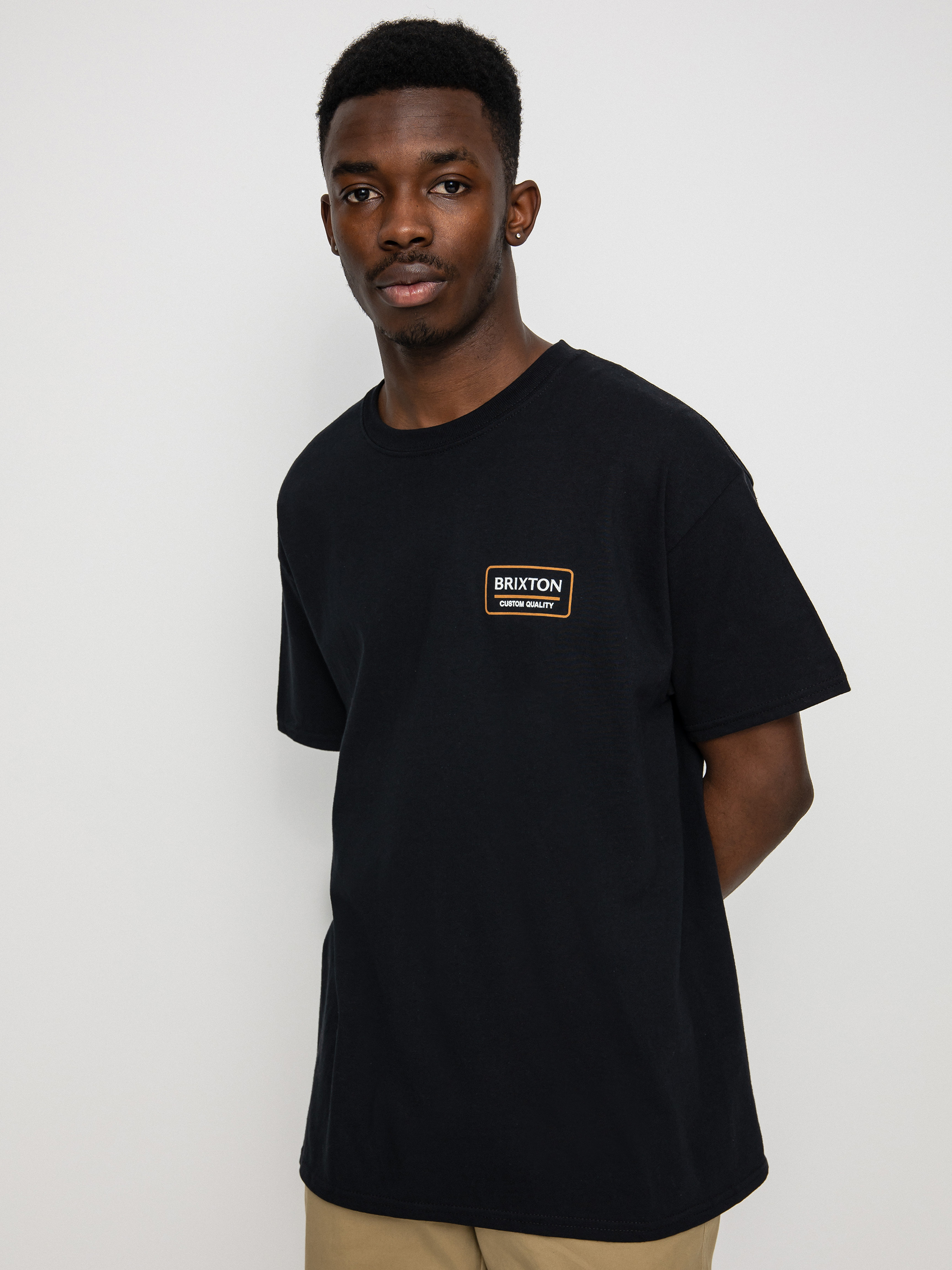 Brixton Palmer Proper póló (black)