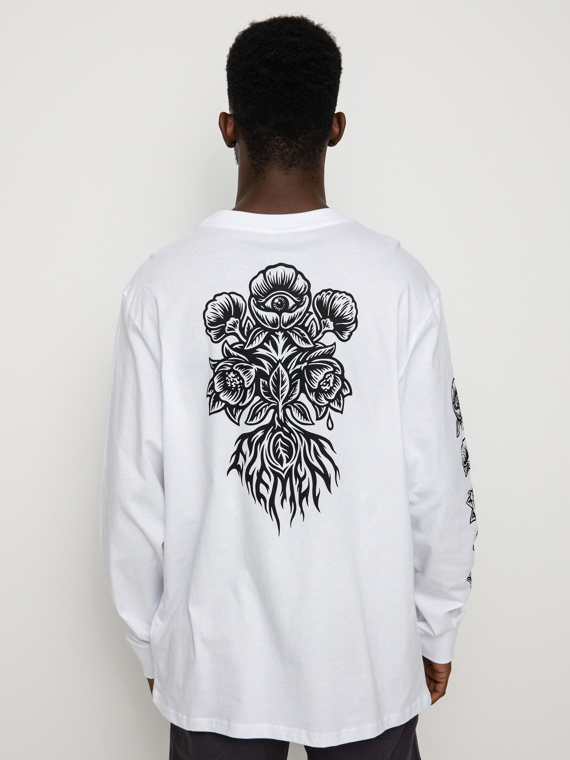 Element Bloom Hosszú ujjú felső (optic white)