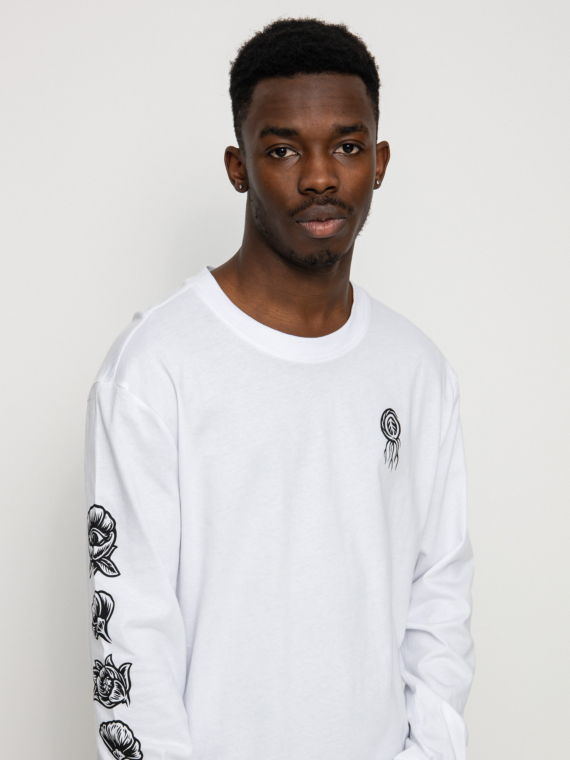 Element Bloom Hosszú ujjú felső (optic white)