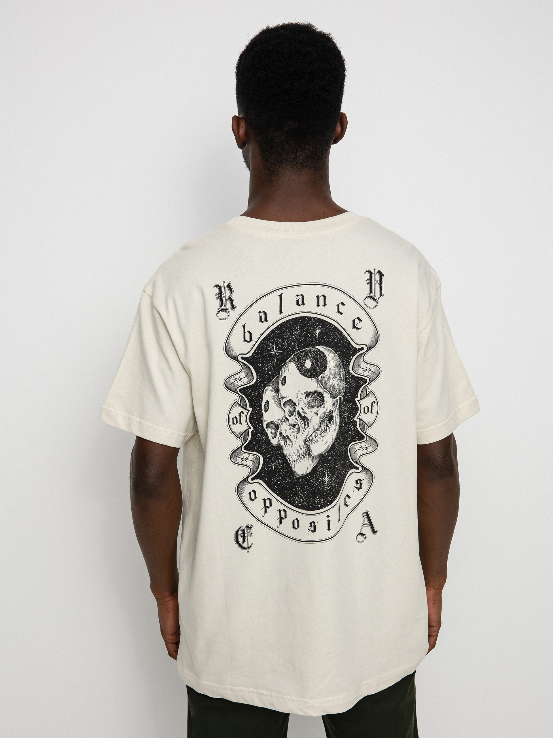 RVCA Cosmic Crew póló (silver bleach)