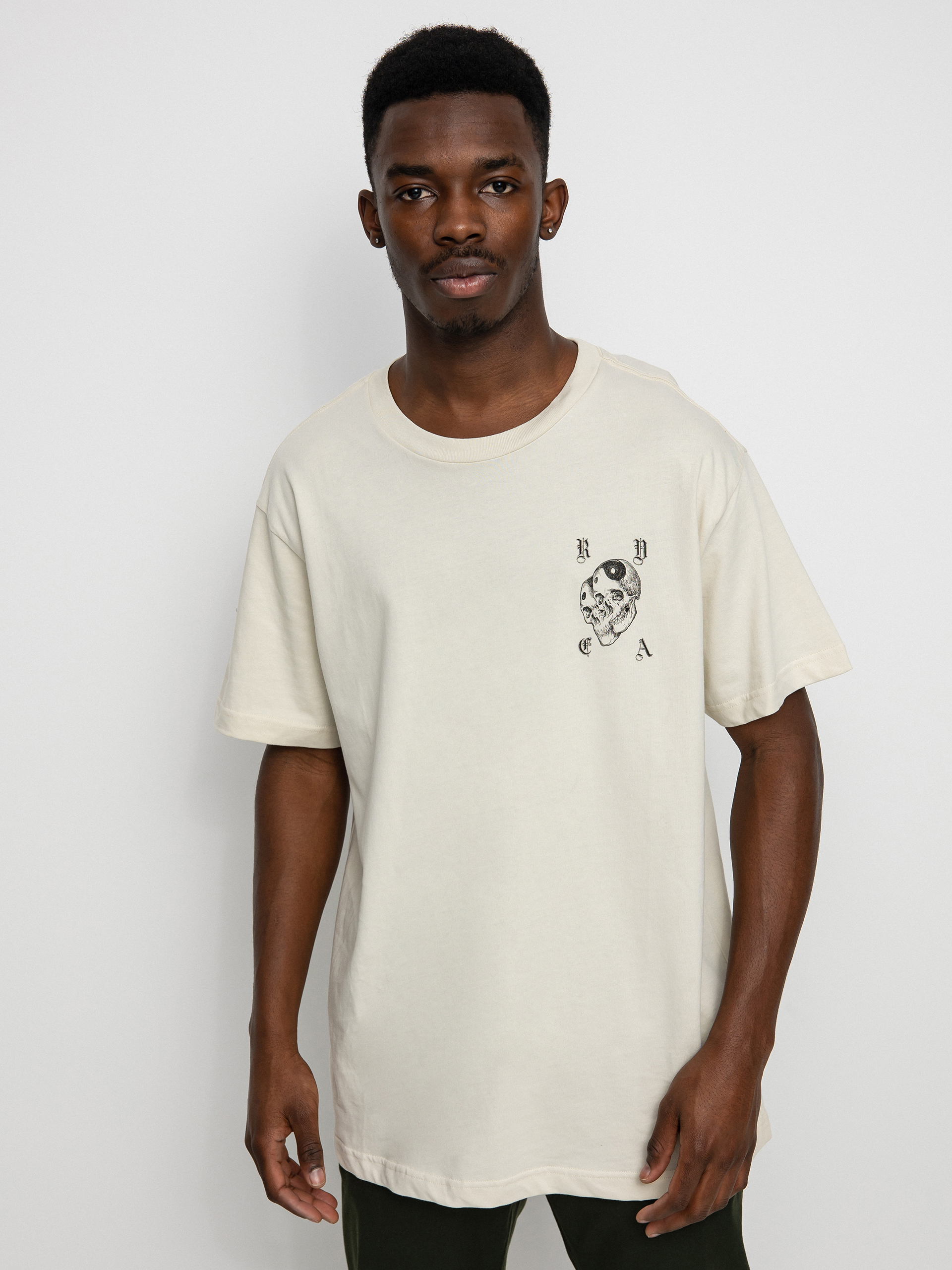 RVCA Cosmic Crew póló (silver bleach)